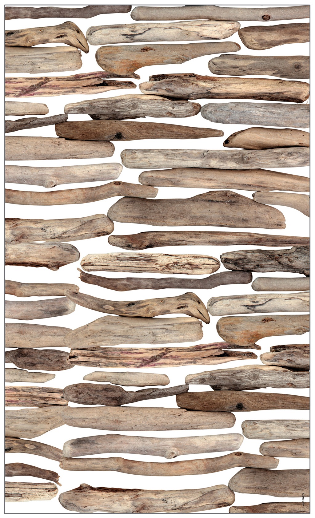 MySpotti Fensterfolie »Look Driftwood«, halbtransparent, glattstatisch haftend, 60 x 100 cm, statisch haftend