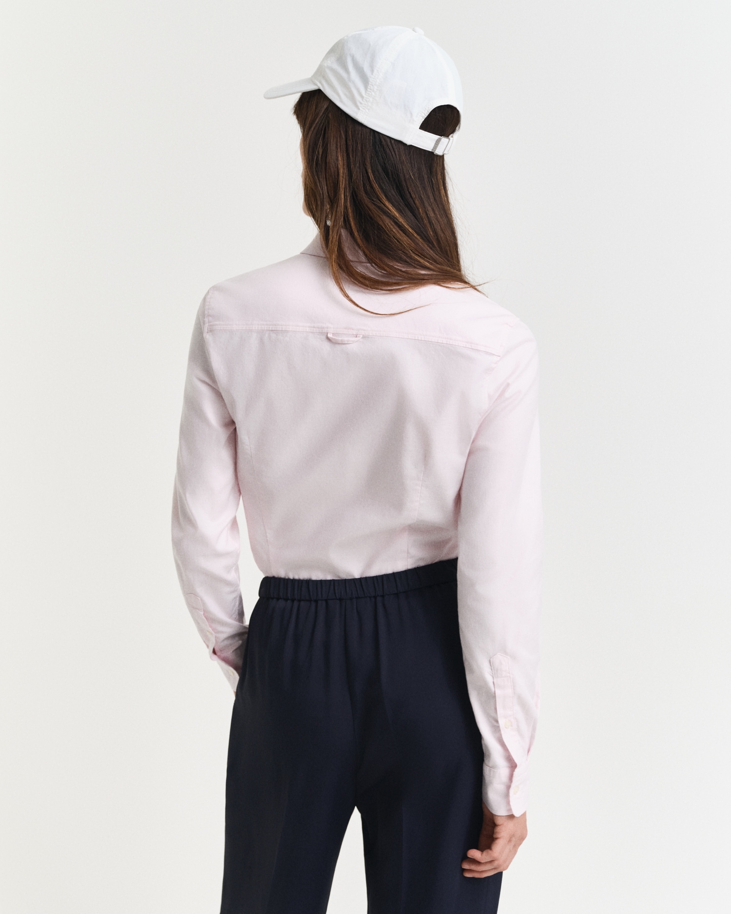 Gant Langarmbluse »New Slim Stretch Oxford Blouse«, für bequemen Sitz u. Bewegungsfreiheit, New Slim Stretch, bügelfrei