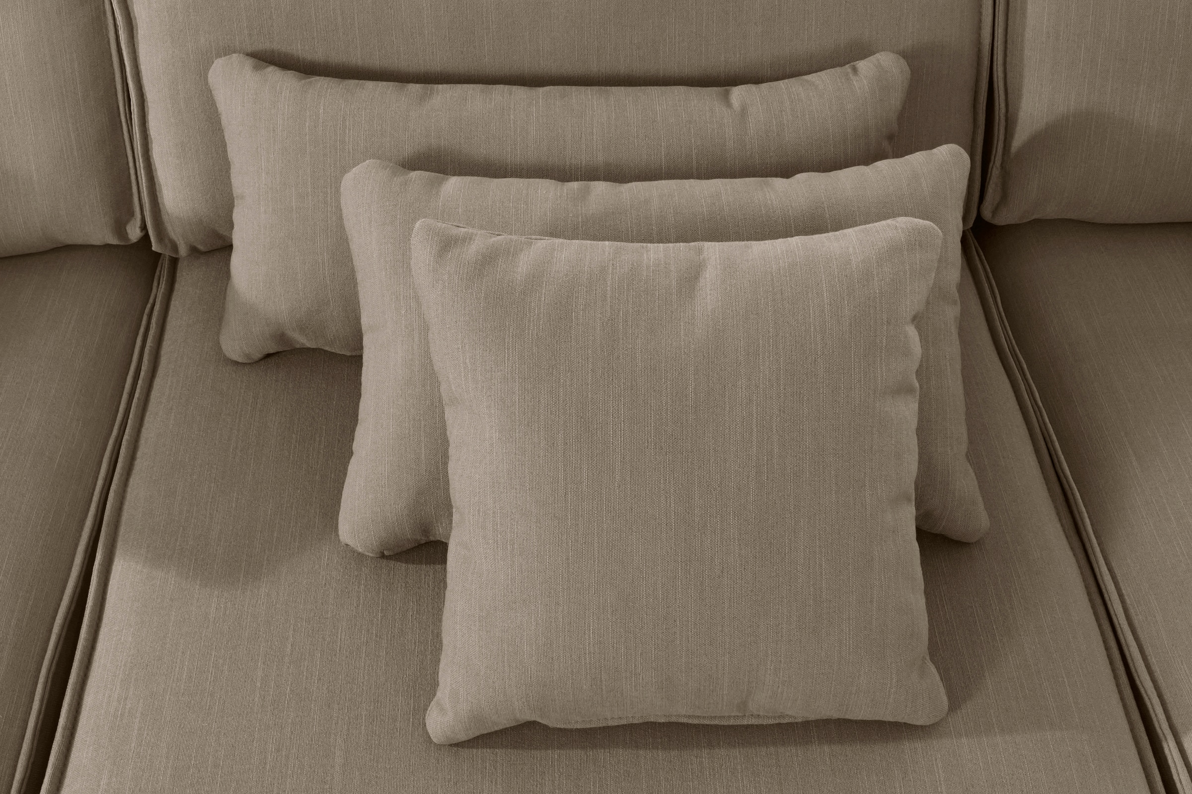 RAUM.ID Ecksofa »Florid L-Form«, 3 Teile, bestehend aus Modulen, viele Bezugsqualitäten, auch in Cord