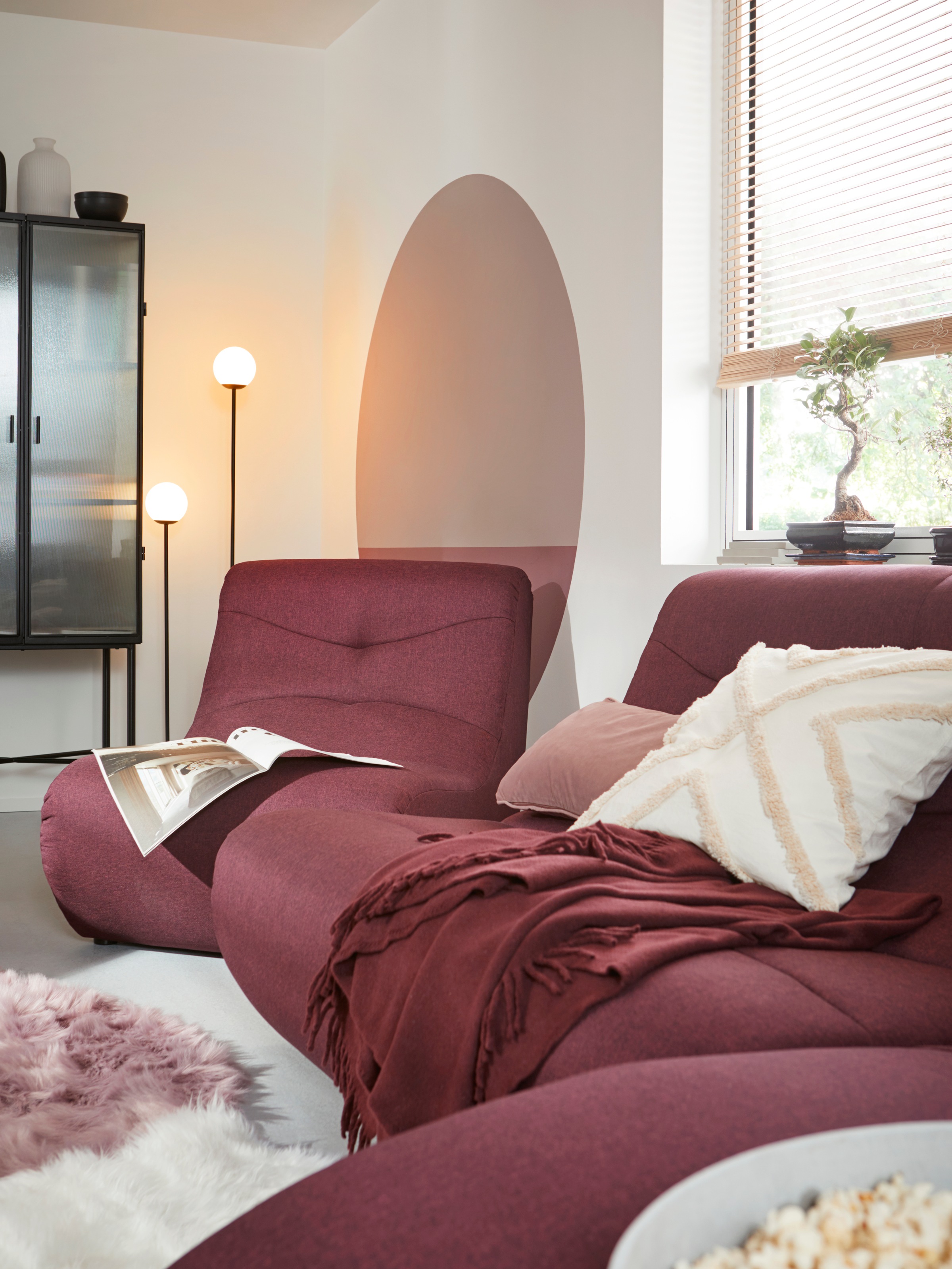 SCHÖNER WOHNEN-Kollektion Wohndecke "Basics" mit Fransen, Kuscheldecke