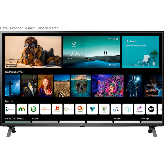 ➥ LG LCD-LED Fernseher »50UP75009LF«, 126 cm/50 Zoll, 4K Ultra HD, Smart-TV,  LG Local Contrast,HDR10 Pro gleich kaufen | Jelmoli-Versand