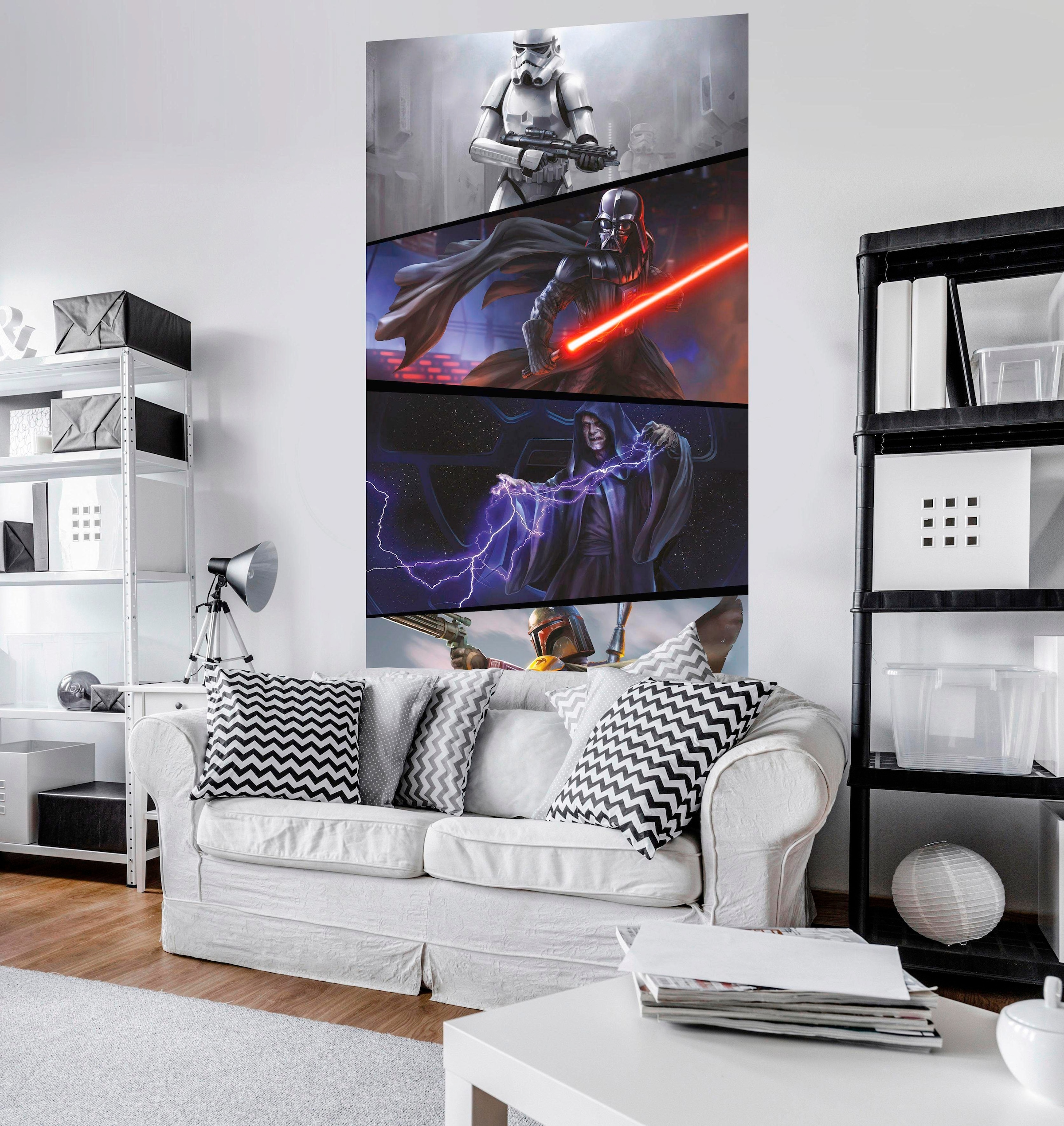 Komar Vliestapete »Digitaldruck Vlies - Star Wars Moments Imperials - Grösse 120 x 200 cm«, bedruckt, Kinderzimmer