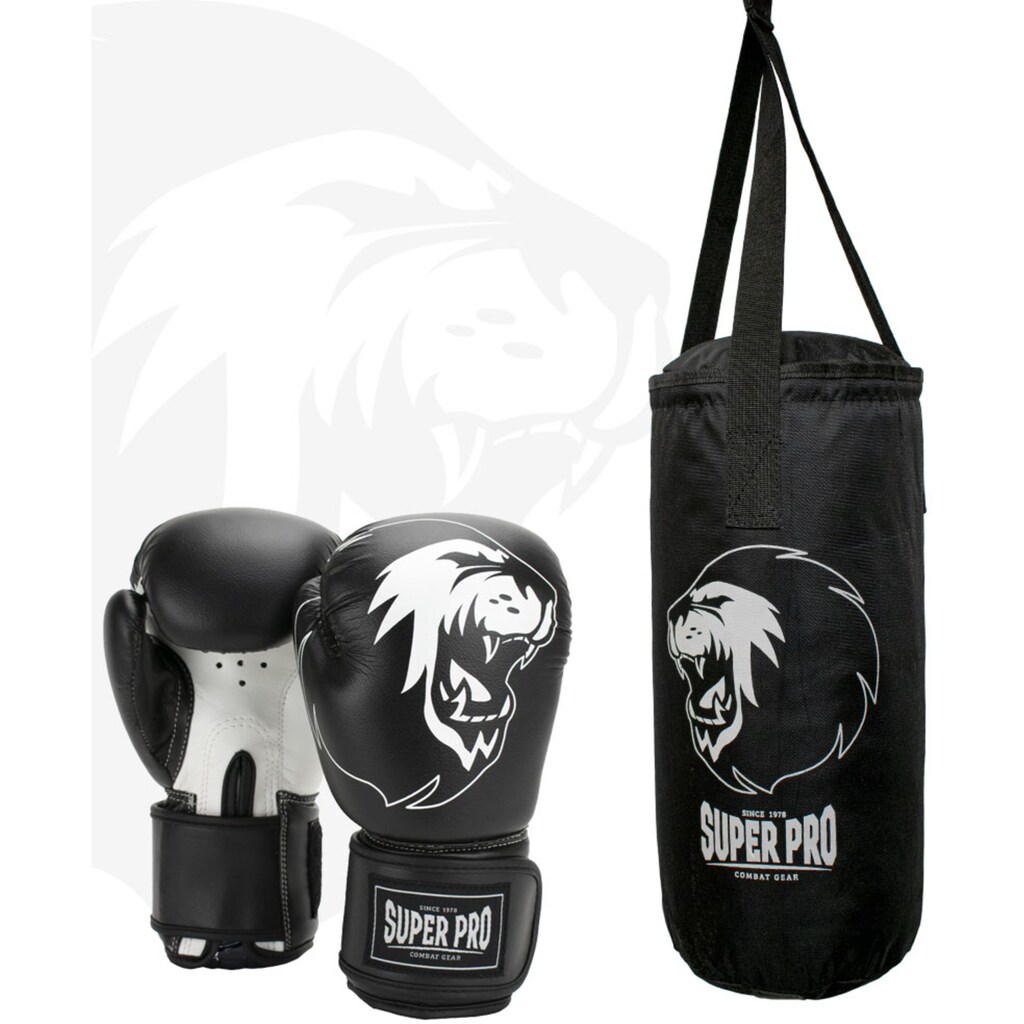 Super Pro Boxsack »Boxing Set Junior«, (Set, mit Boxhandschuhen)