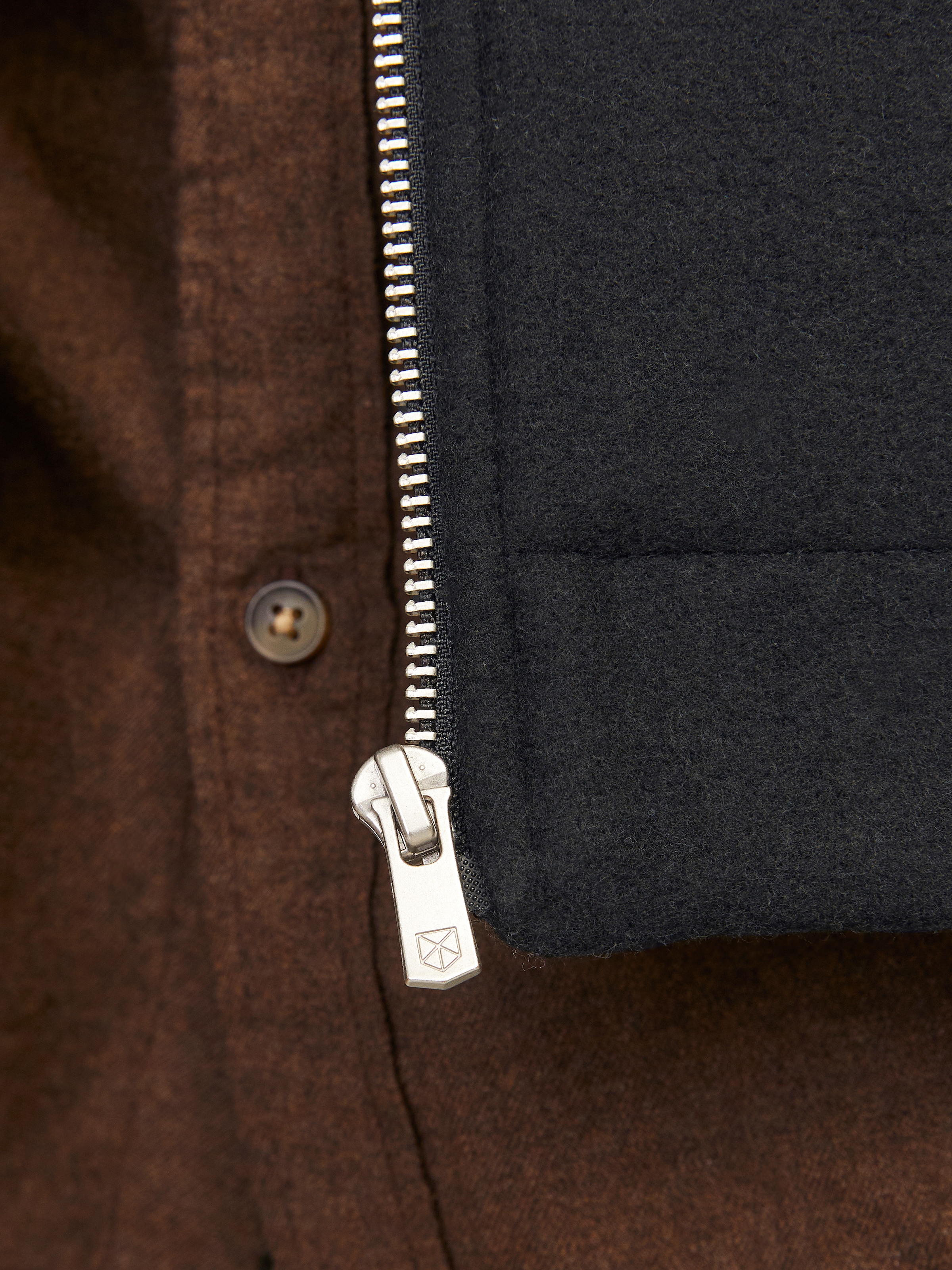 Jack & Jones Wolljacke »JPRBLURUSSEL WOOL BLEND JACKET SN«, ohne Kapuze