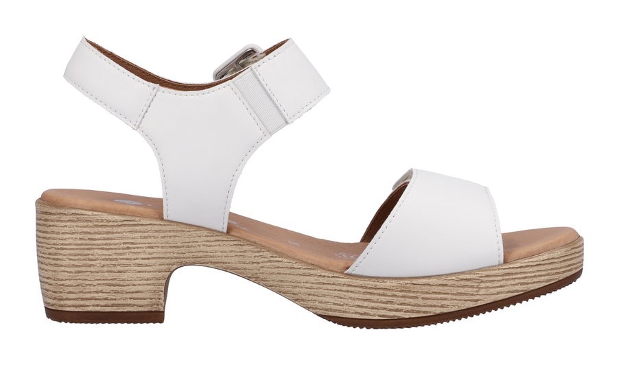 Remonte Sandalette »ELLE-Collection«, Blockabsatz, Sommerschuh, Sandale mit Klettverschlüssen