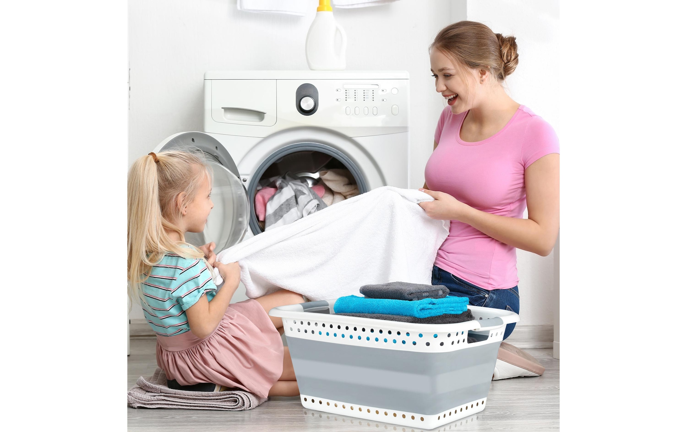 relaxdays Wäschekorb »37 l«, (1 St.)