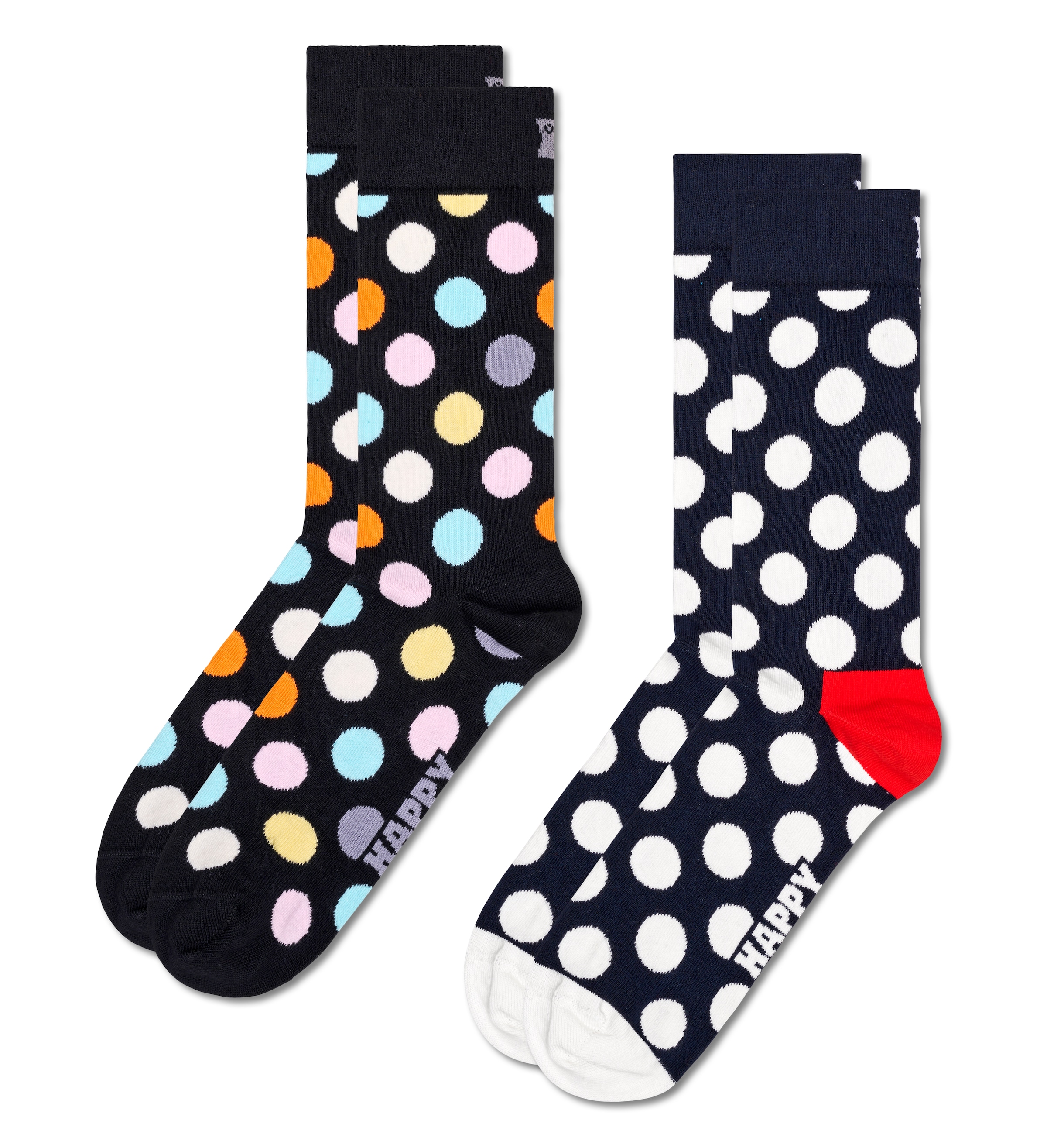 Happy Socks Socken »Classic Big Dot Socks«, (Packung, 2 Paar), allover mit  Punkten online kaufen bei Jelmoli-Versand Schweiz | Sport-Kurzsocken