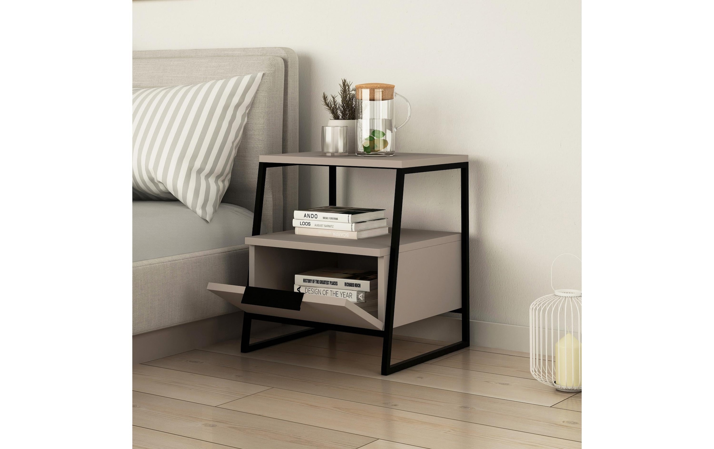 Nachttisch »Woody Fashion Pal 45 x 50 x 40 cm«