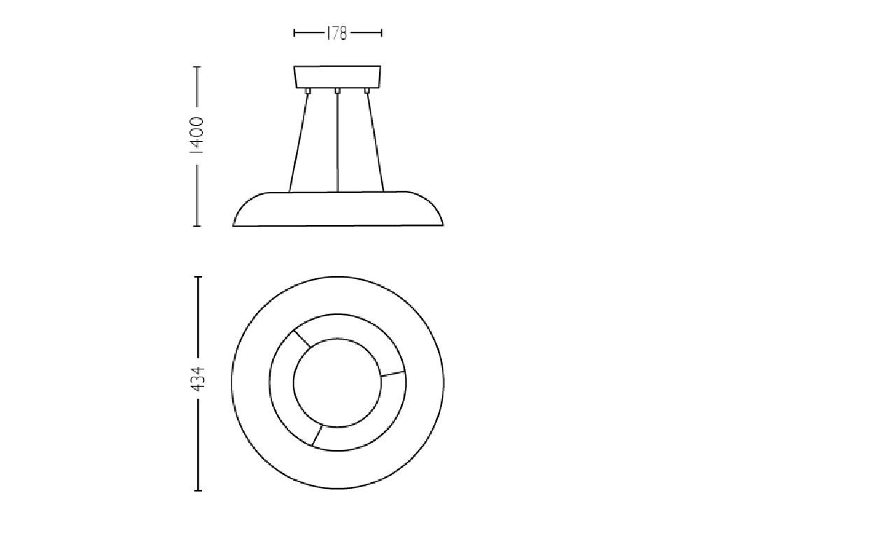 Philips Hue Pendelleuchte »White«, 1 flammig