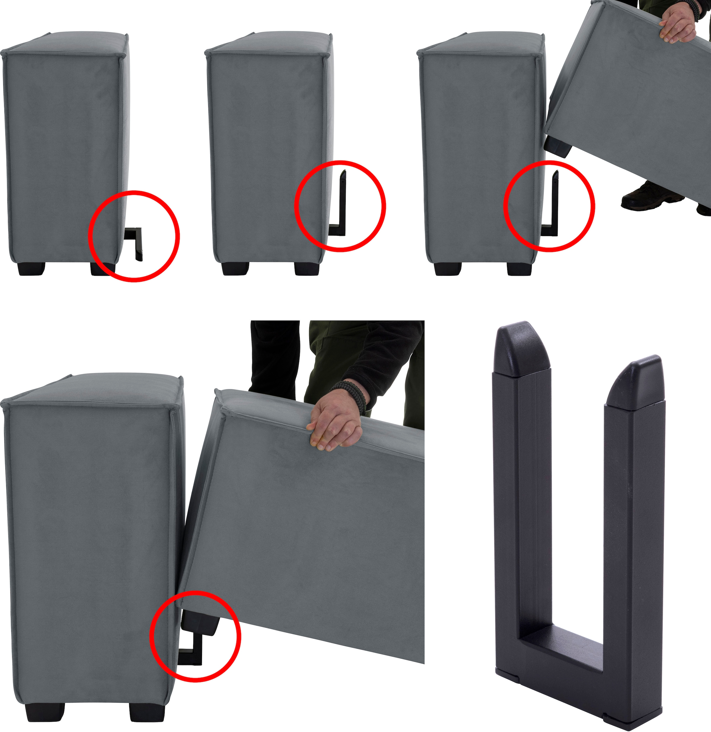 Max Winzer® Wohnlandschaft »MOVE«, (Set), Sofa-Set 13