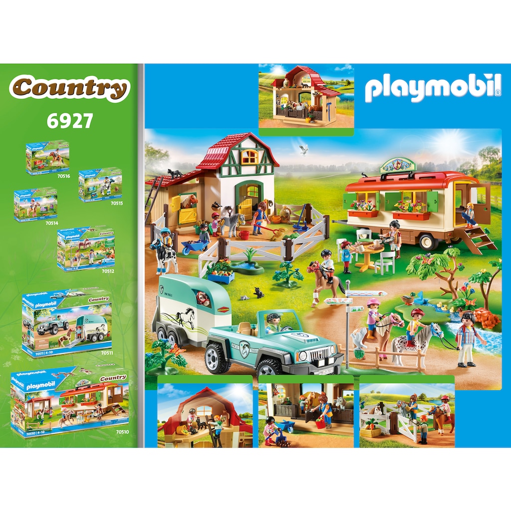 Playmobil® Konstruktions-Spielset »Ponyhof (6927), Country«, (194 St.)