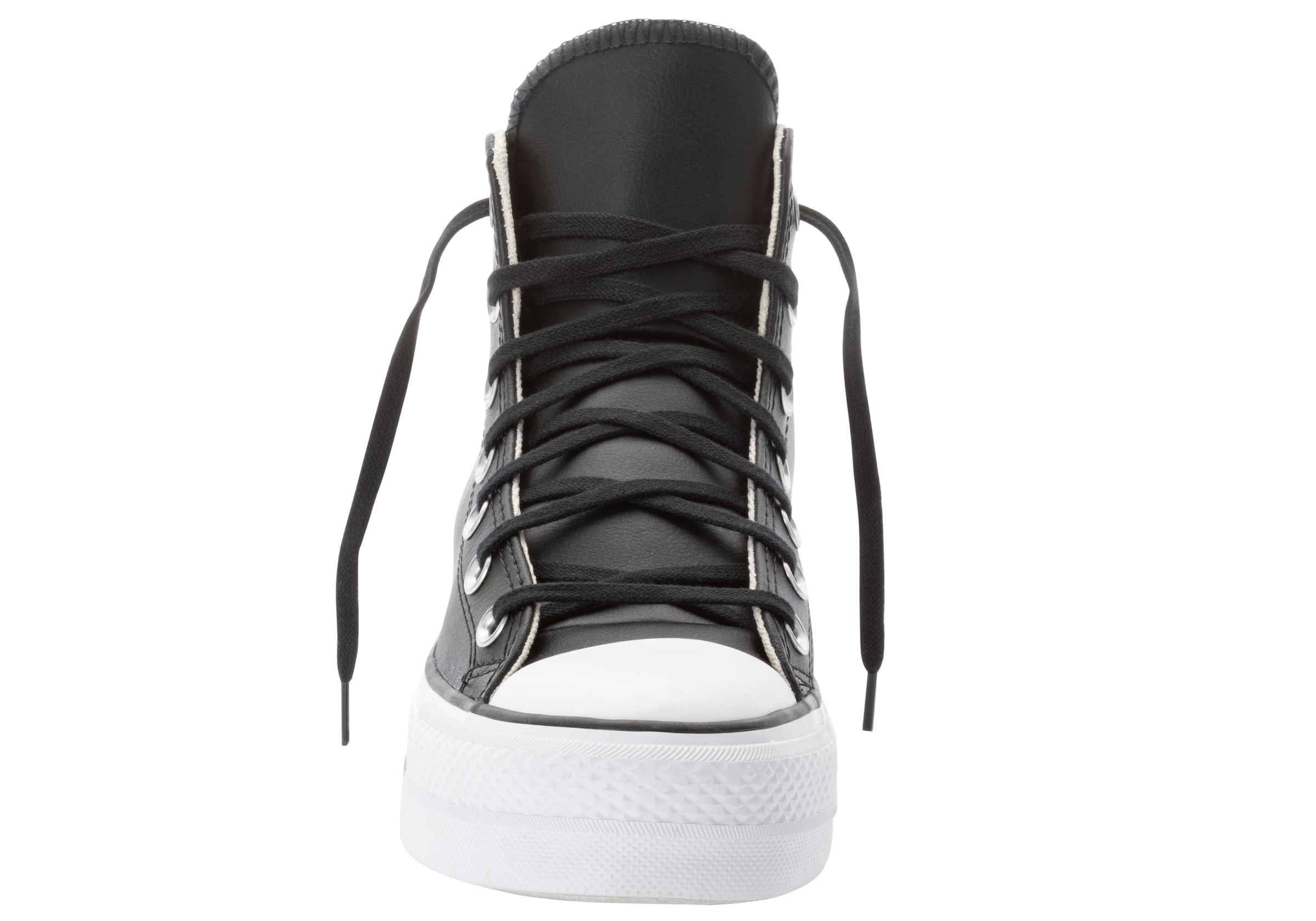 Converse Sneaker »CHUCK TAYLOR ALL STAR LEATHER PLATFORM«, Sneaker aus weichem Leder