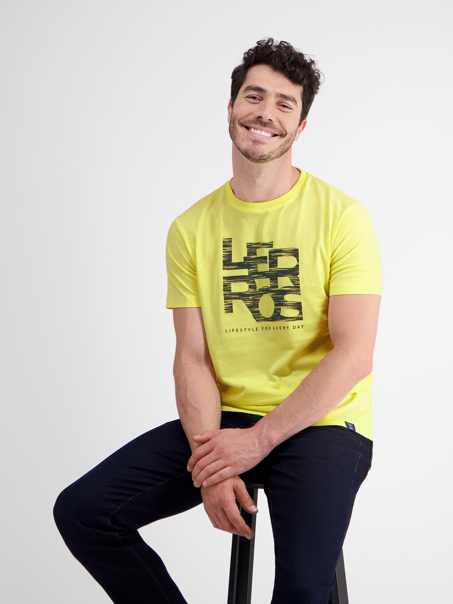 LERROS T-Shirt »LERROS T-Shirt mit LERROS Print«