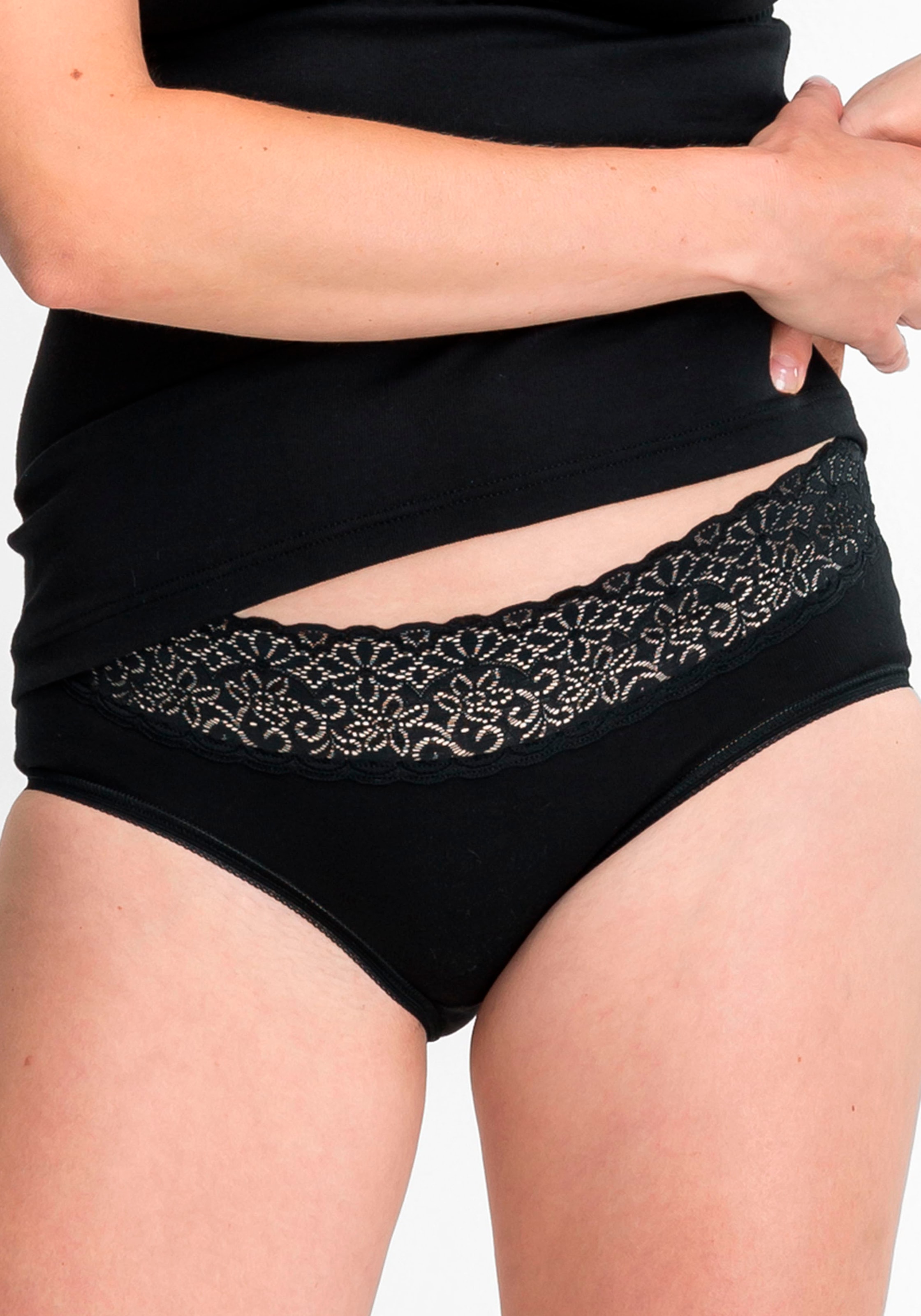 Speidel Hüftslip »Natalie« Packung, 3er Pack, 3 bequem, dekorativ, weich, elastisch, mit Spitze, Baumwolle