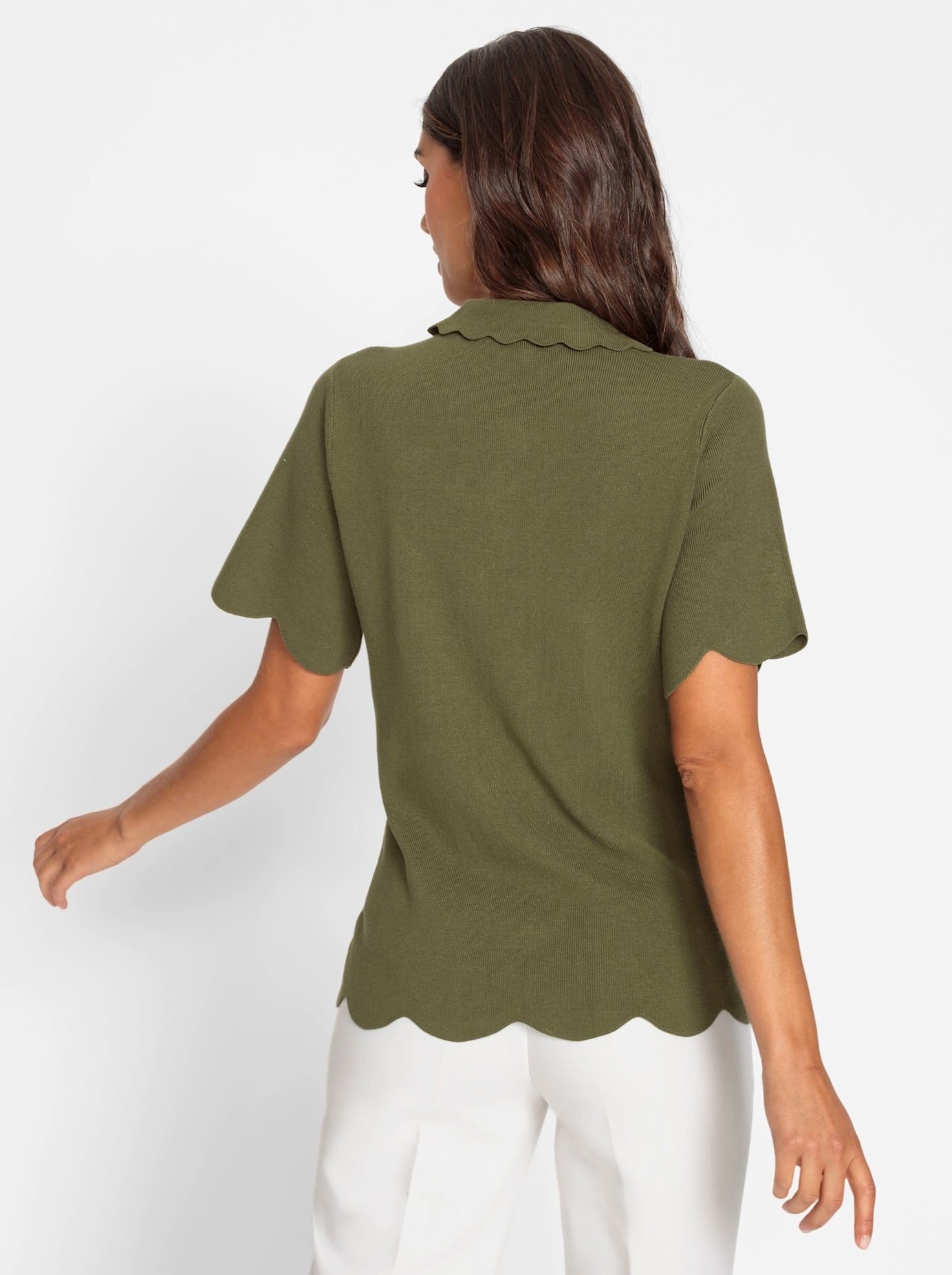 heine Kurzarmpullover »Halbarm-Pullover«