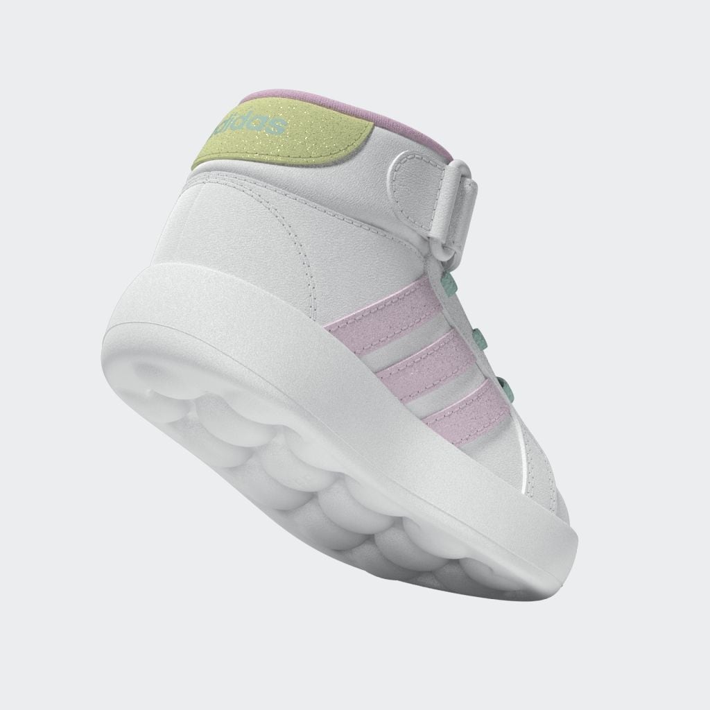 adidas Sportswear Sneaker »GRAND COURT MID KIDS«, Design auf den Spuren des adidas Superstar, für Kinder