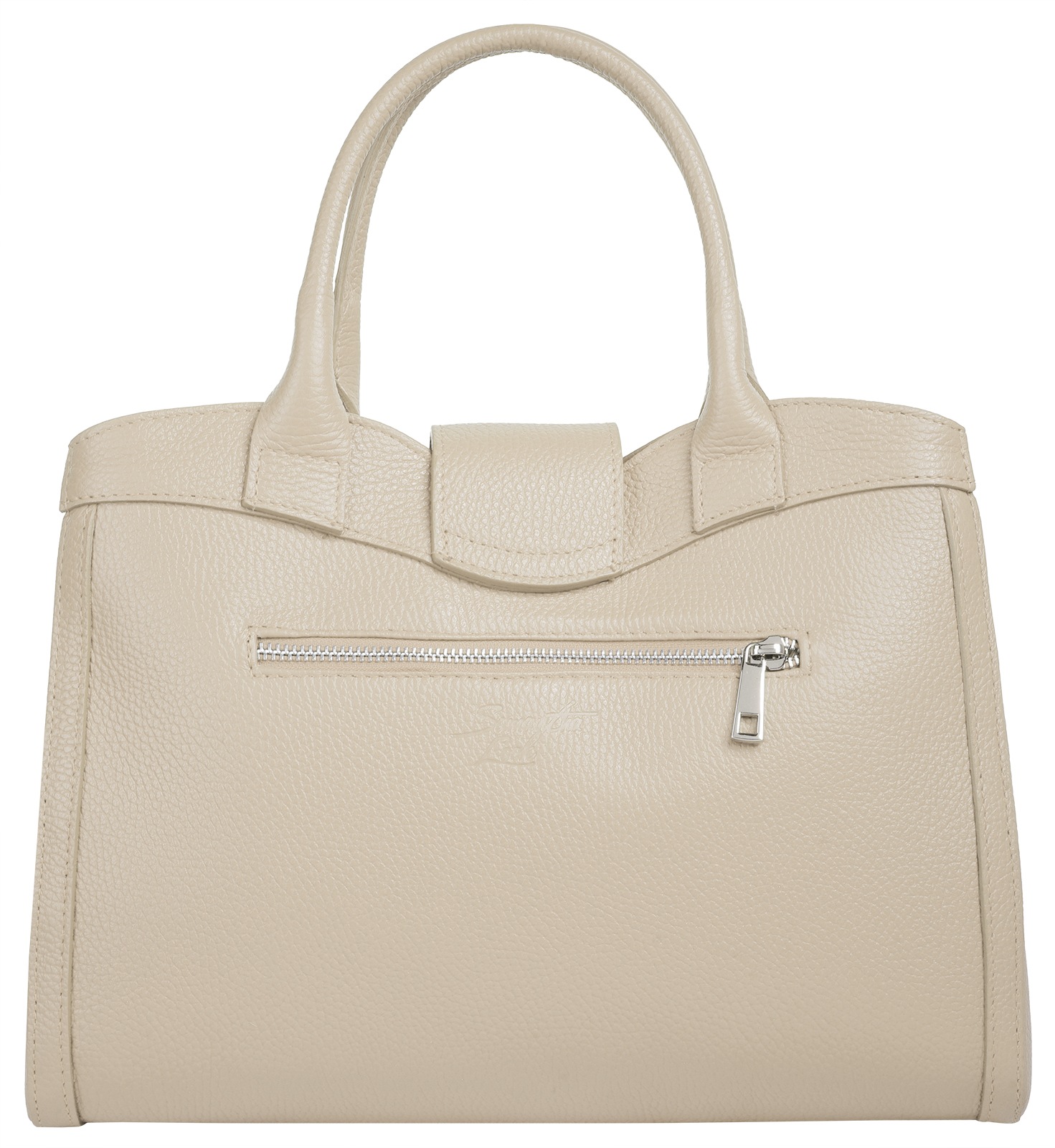 Samantha Look Henkeltasche, echt Leder, Made in Italy