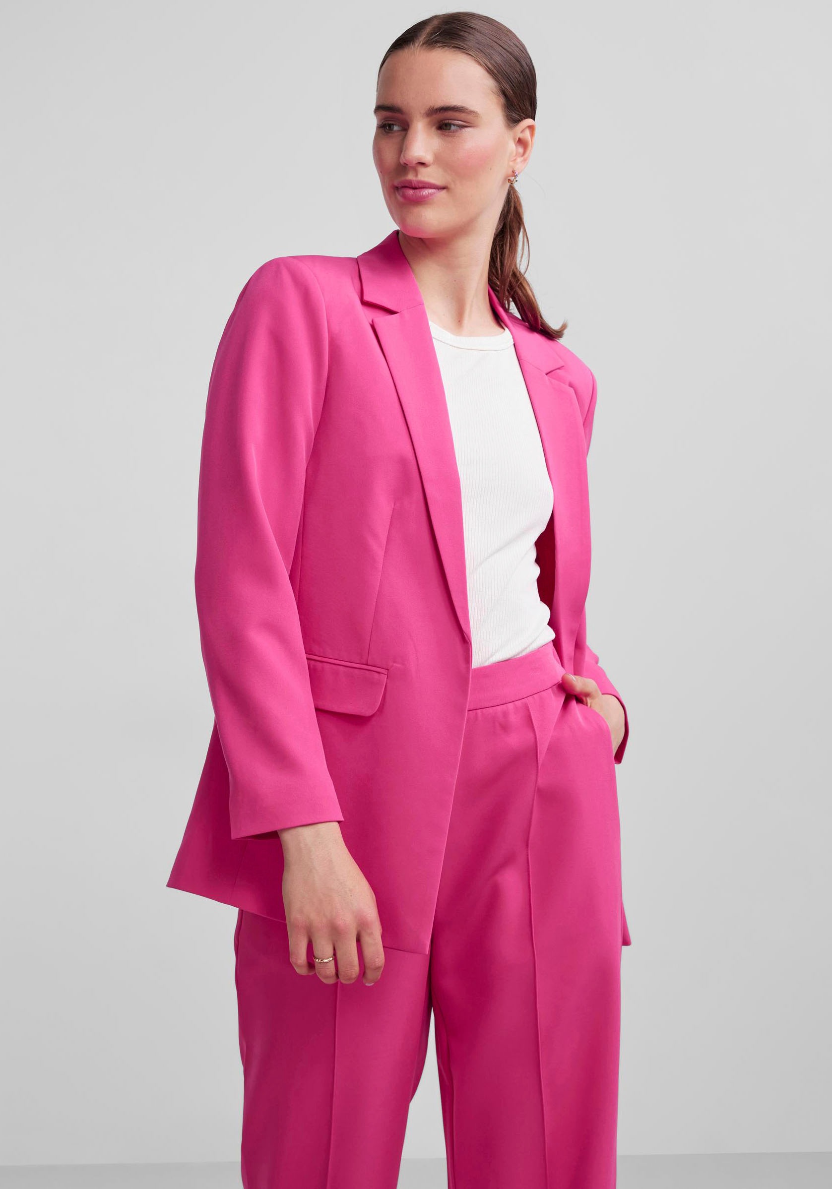pieces Longblazer »PCBOSELLA LS LOOSE BLAZER NOOS«, in leichter Oversize Form kaufen