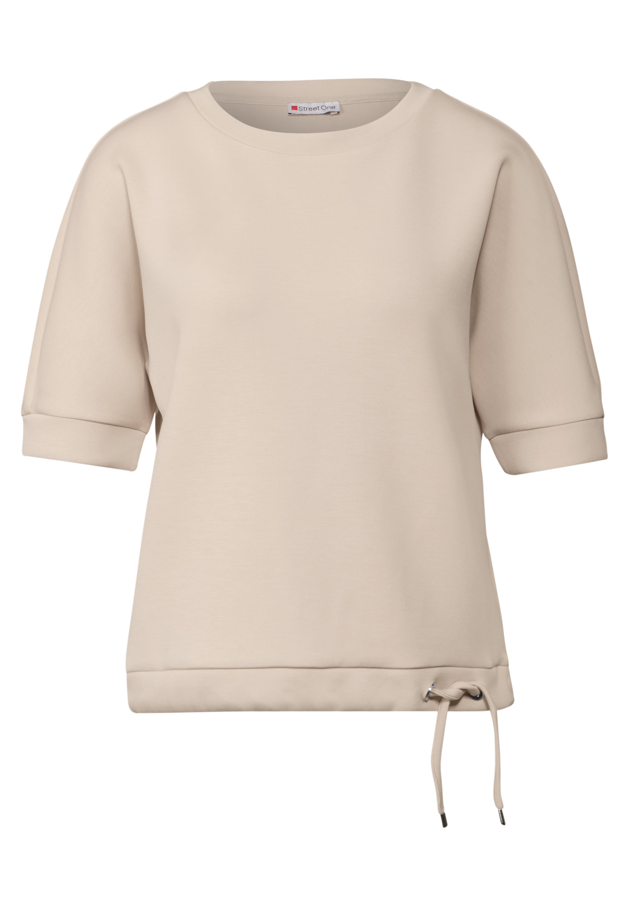 STREET ONE Sweatshirt, mit Tunnelzug am Saum