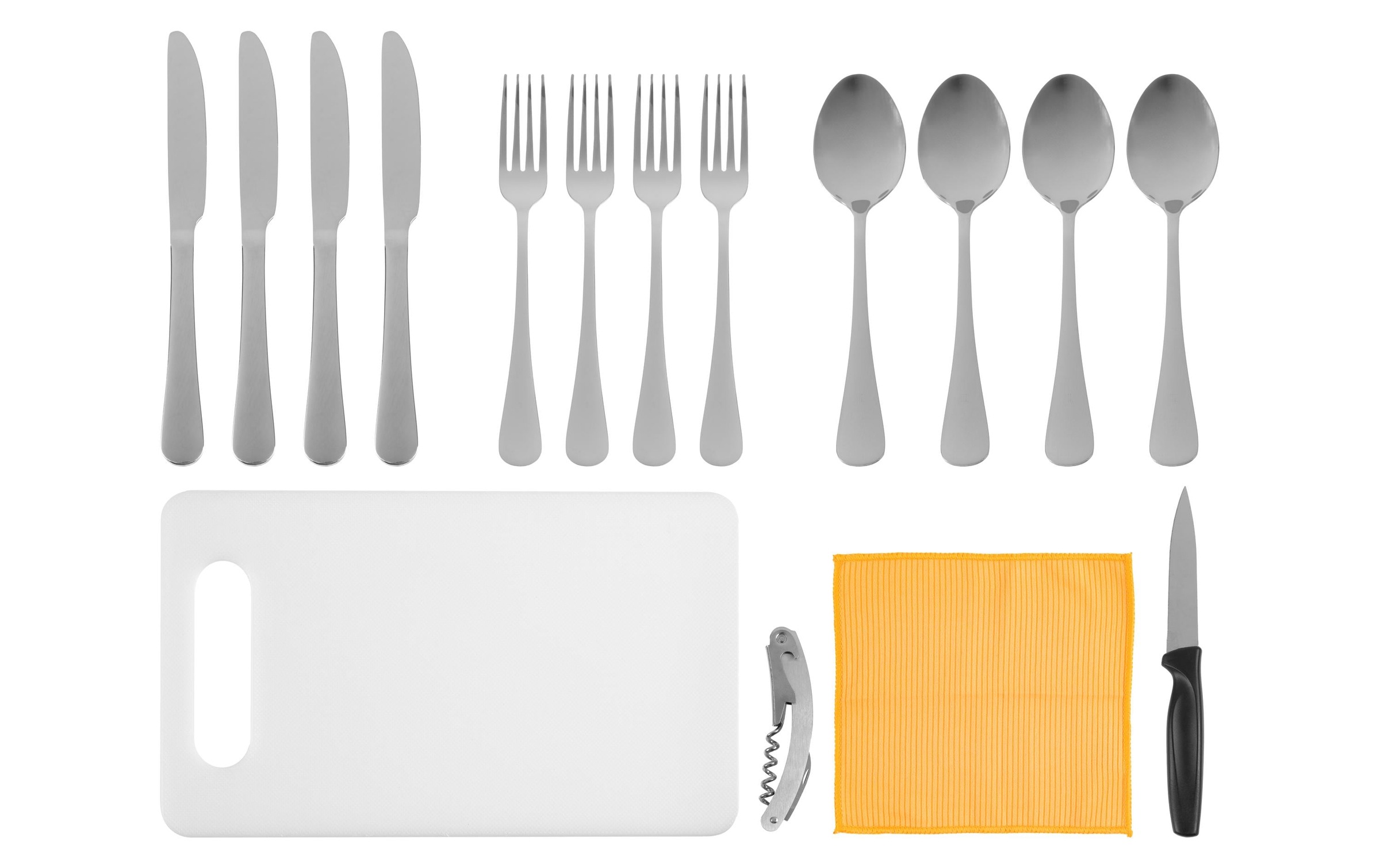 KOOR Besteck-Set »Besteckset grün«