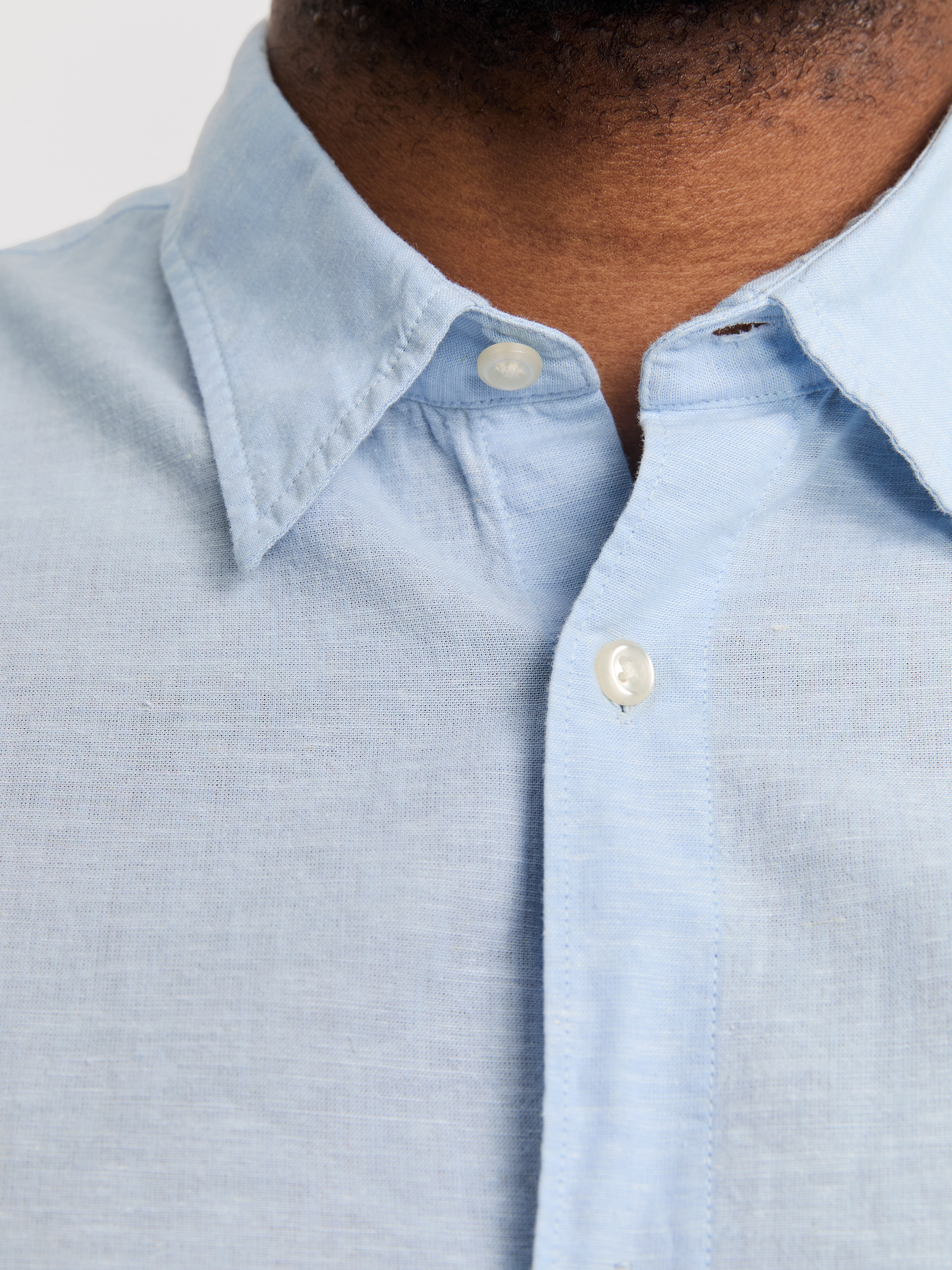 Jack & Jones PlusSize Langarmhemd »JJEBREEZE SHIRT LS SN PLS«, mit Hemdkragen