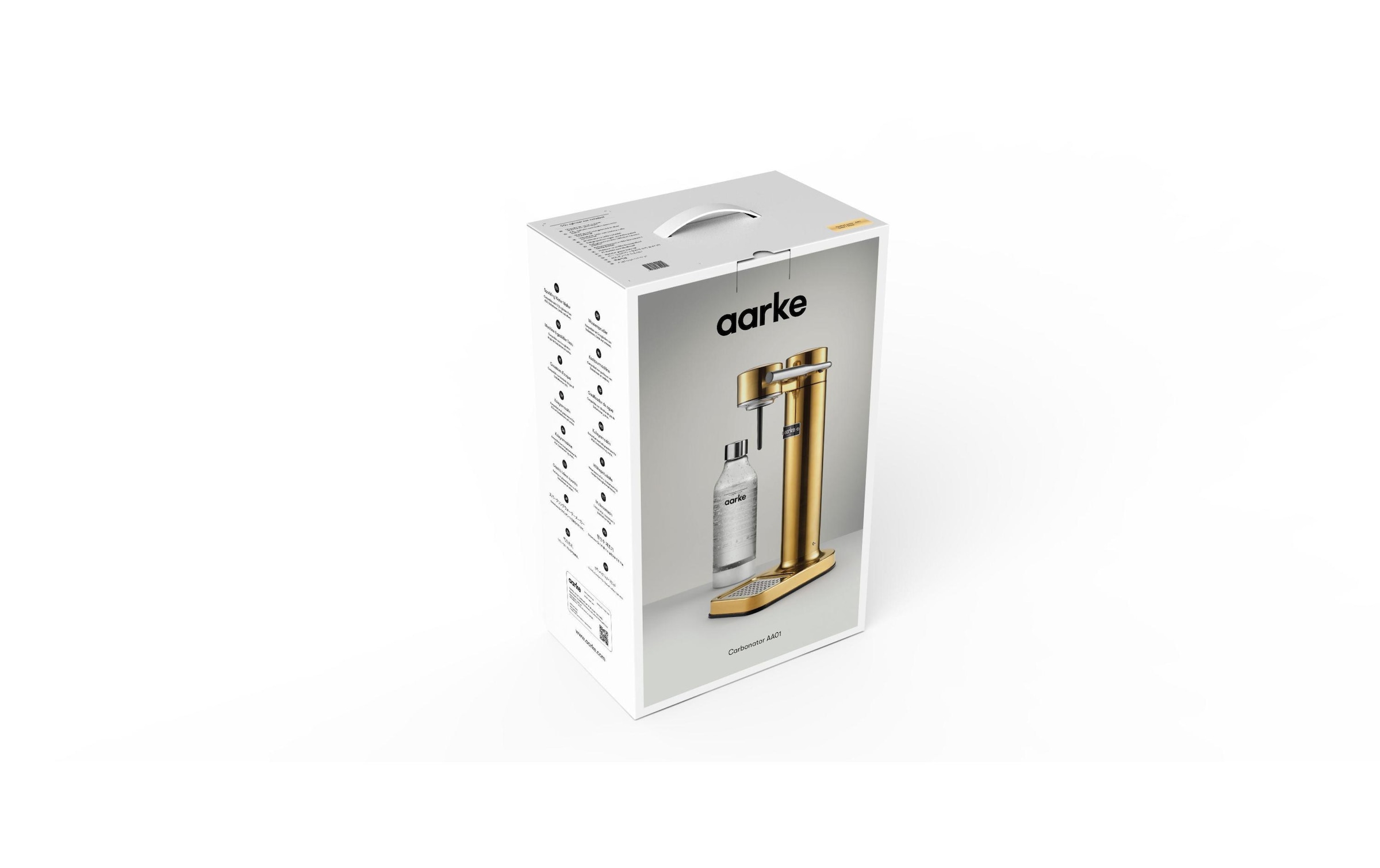 Aarke Wassersprudler »Carbonator II«, (Set, 3 tlg.)