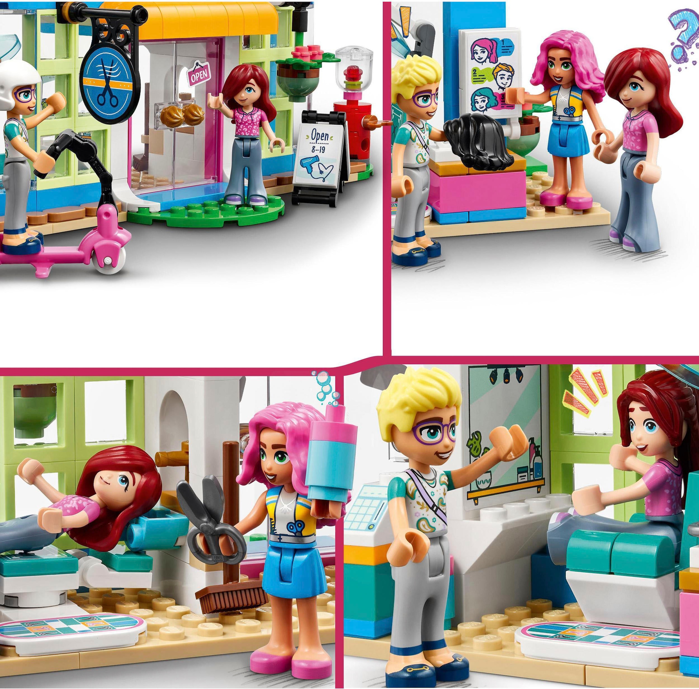 LEGO® Konstruktionsspielsteine »Friseursalon (41743), LEGO® Friends«, (401 St.)
