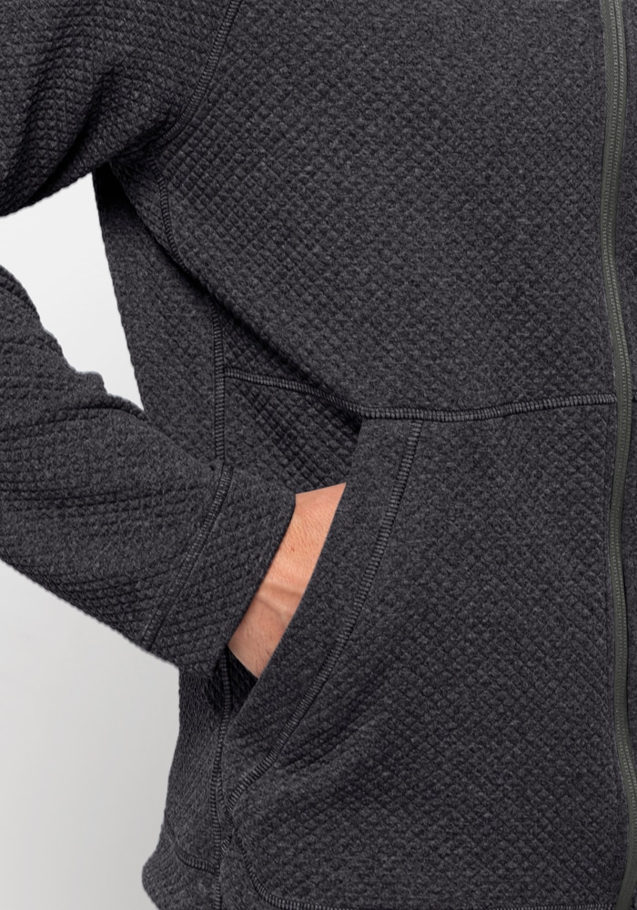 Jack Wolfskin Kapuzenfleecejacke »FERNWEH HOODED JKT M«, mit Kapuze