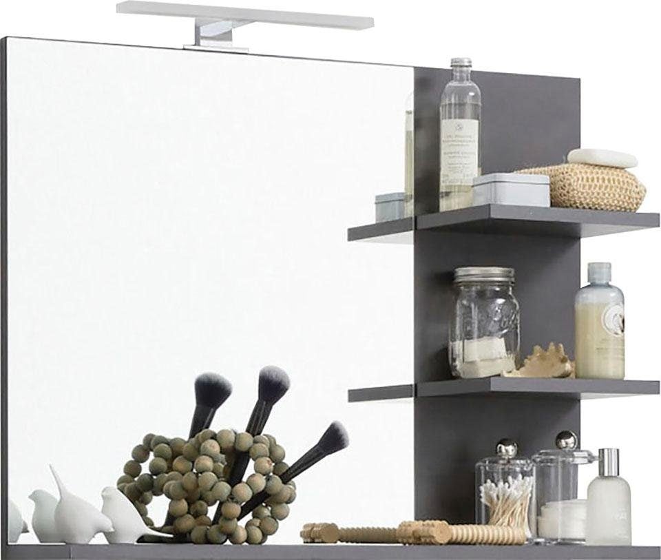 INOSIGN Badspiegel »Ilana«, Wandspiegel im modernen Industrial Style - Beleuchtung optional
