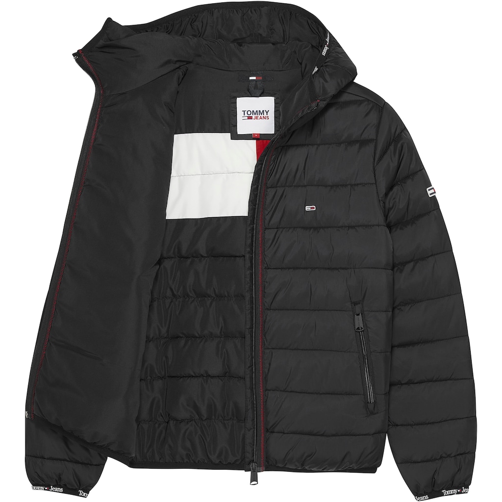 Tommy Jeans Steppjacke »TJW QUILTED TAPE HOODED JACKET«, mit Kapuze