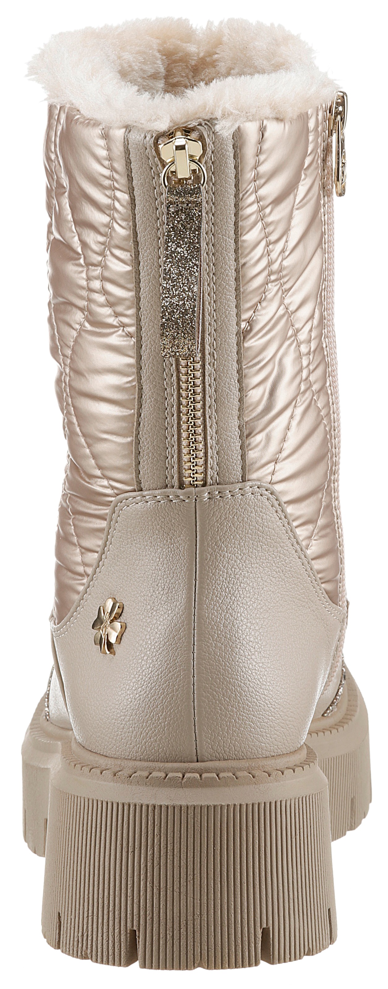 MARCO TOZZI by GMK Winterboots »TORIA«, Blockabsatz, Plateau, Winterstiefelette mit TEX-Ausstattung