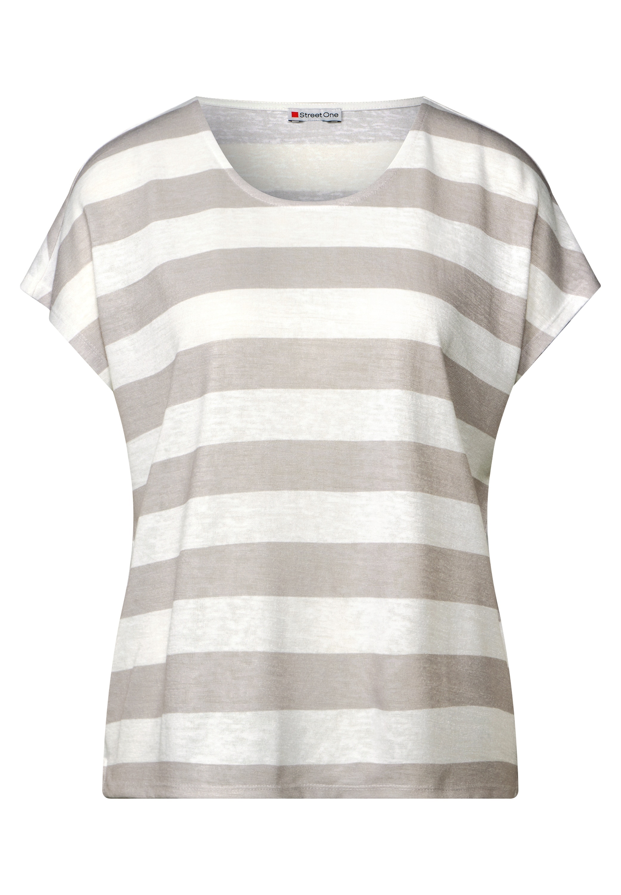 STREET ONE Shirttop, mit Streifenmuster