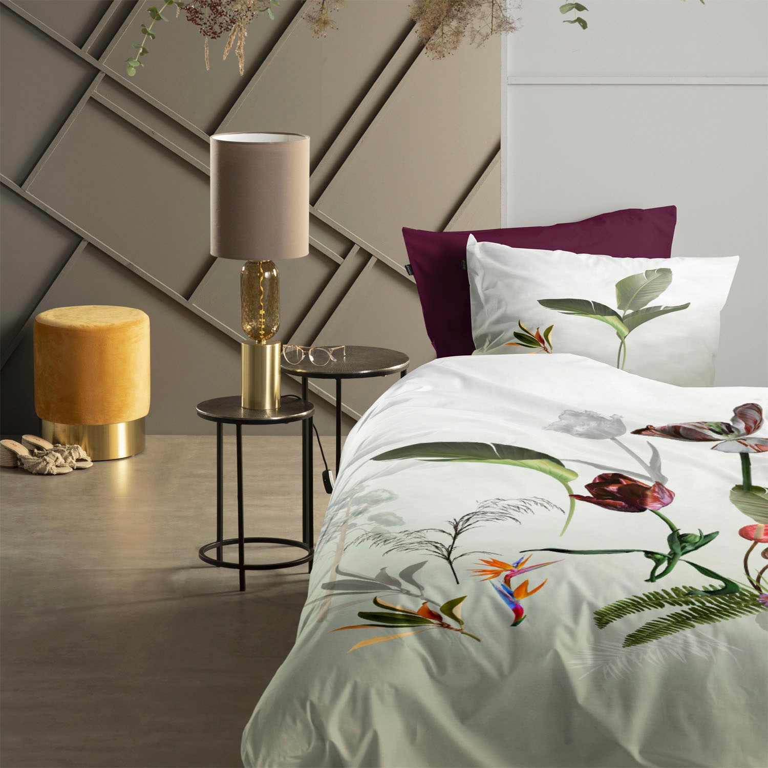 damai Bettwäsche »Ficus«, mit floralem Design
