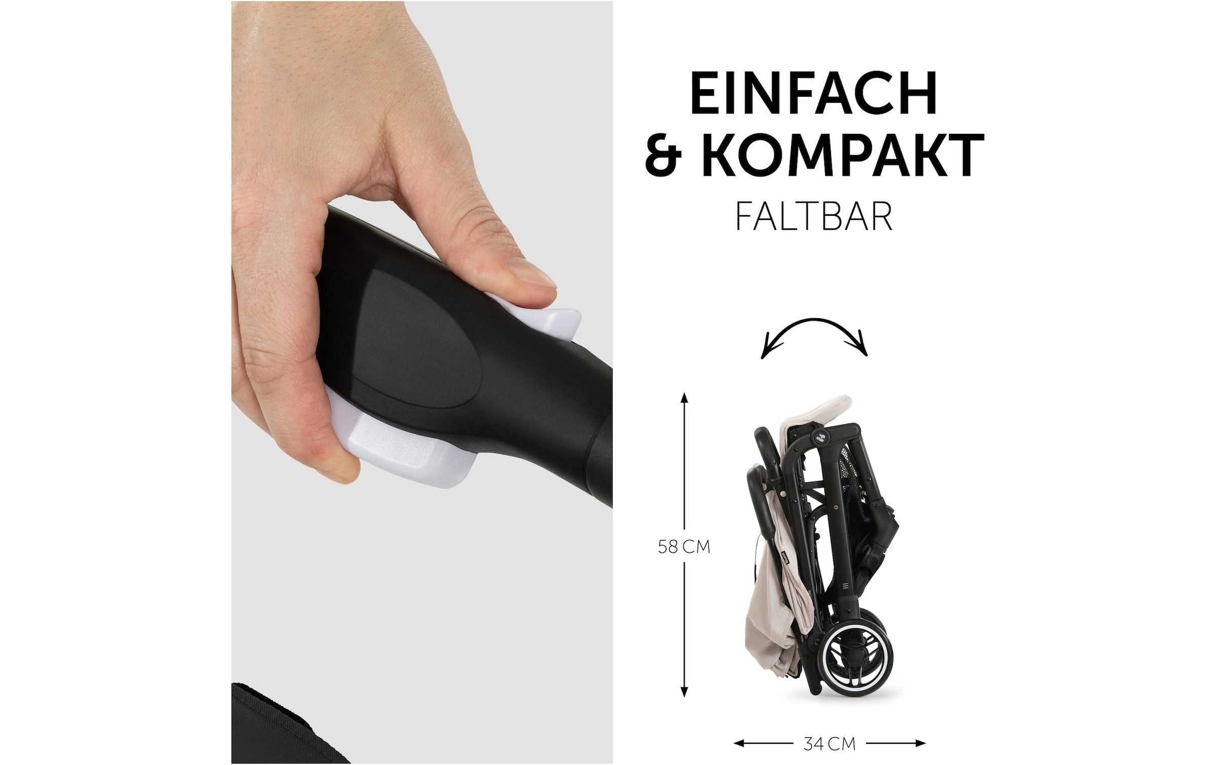 Hauck Kinder-Buggy »Travel N Care Plus«, 25 kg