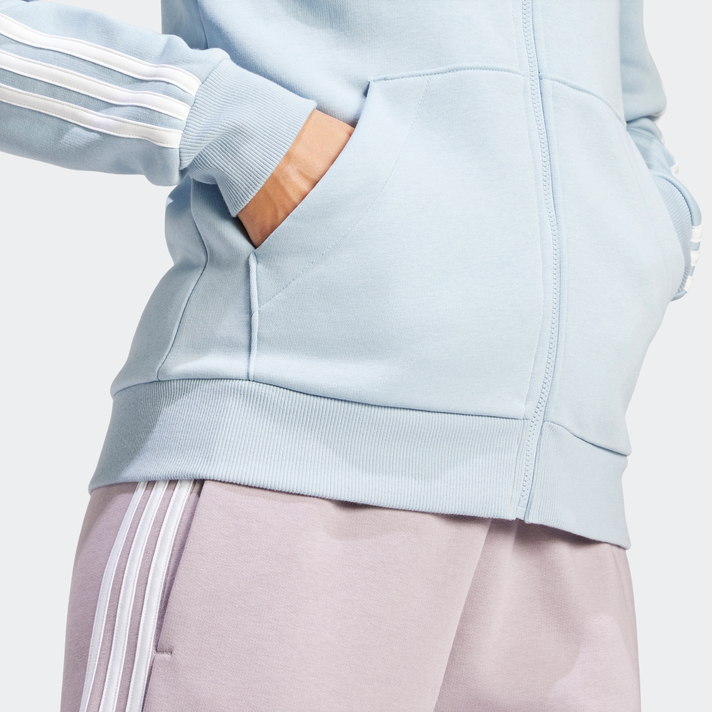 adidas Sportswear Kapuzensweatshirt »ESSENTIALS 3STREIFEN KAPUZENJACKE«