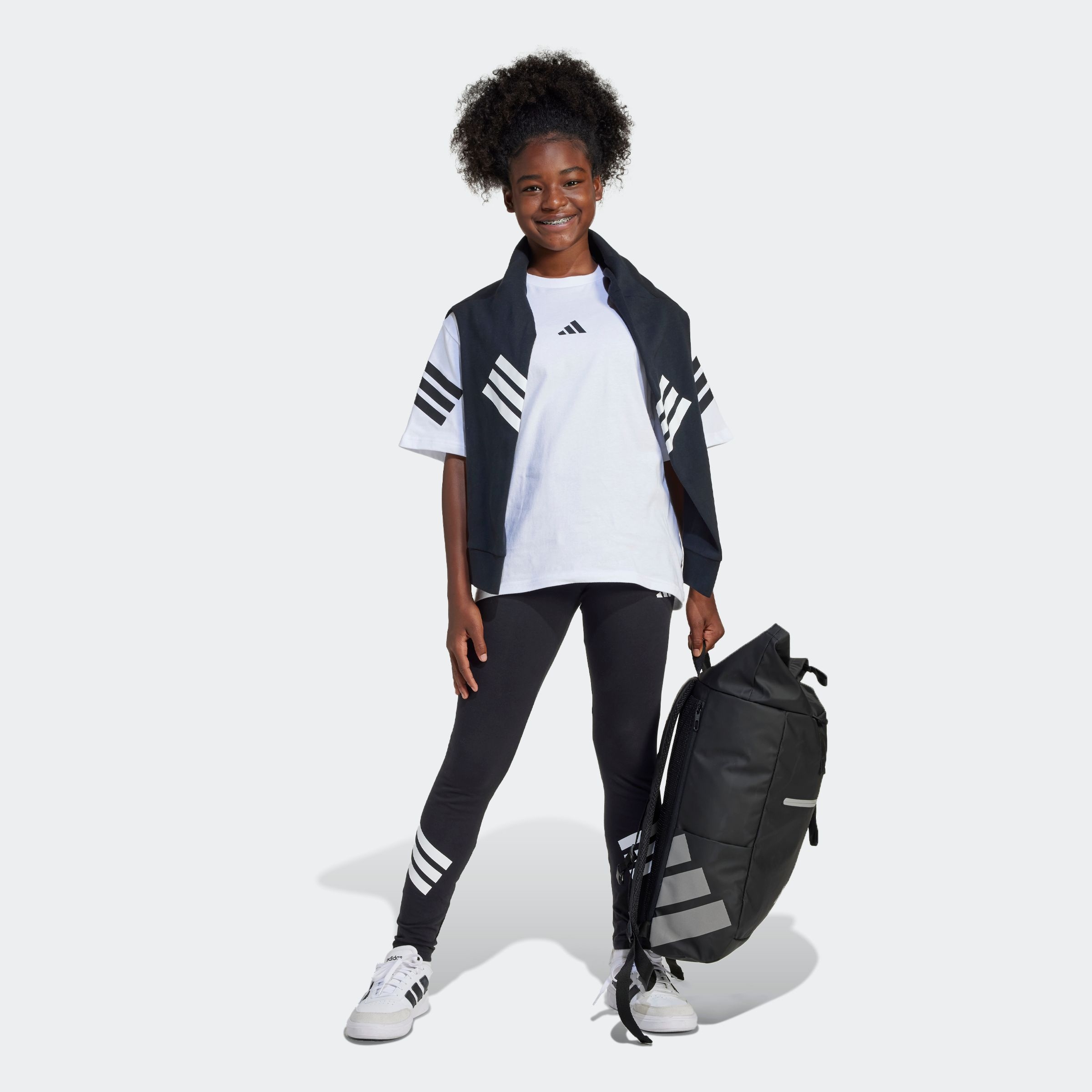 adidas Sportswear Leggings »JG FI 3S LEG«, (1 tlg.)