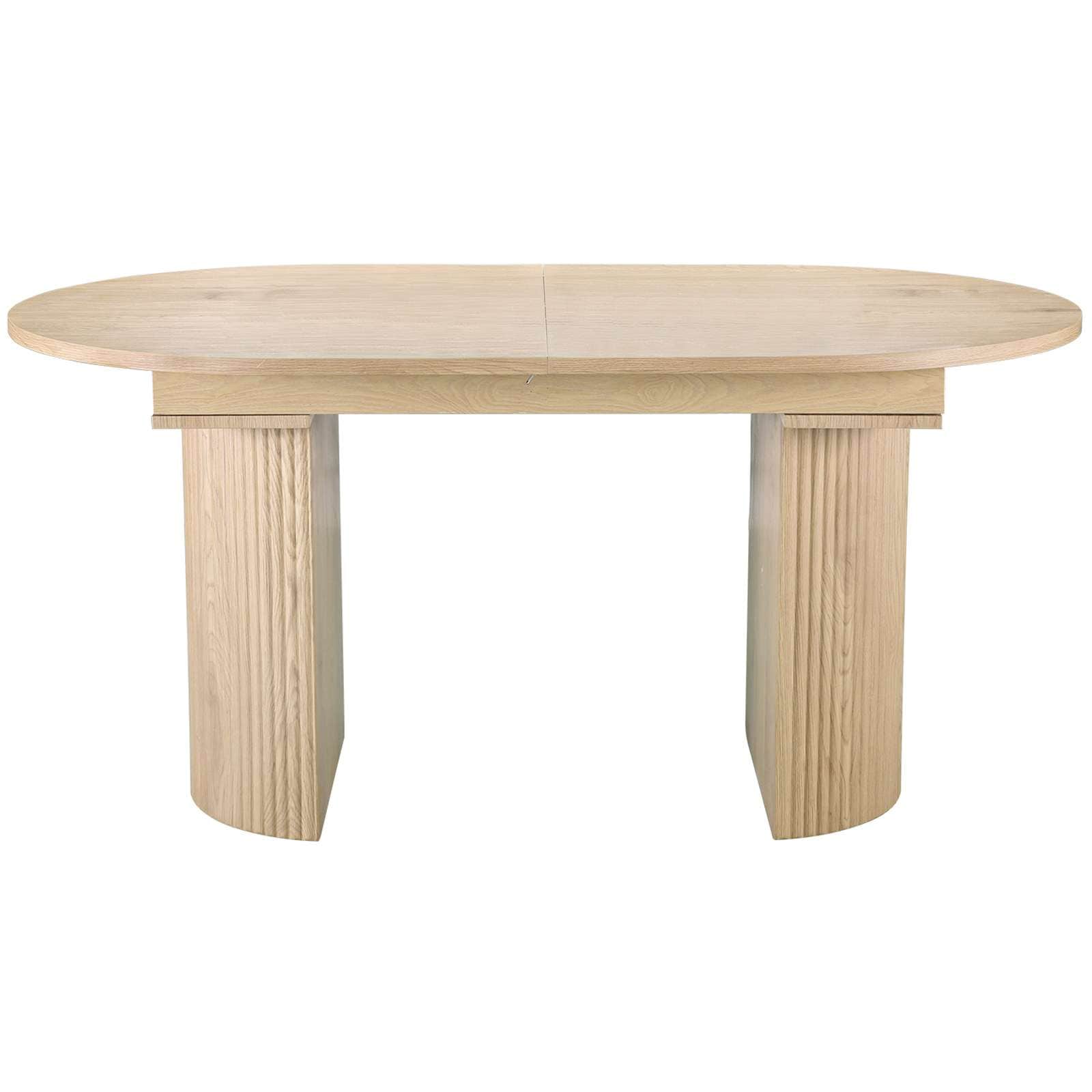 Home affaire Esstisch »Gartempe«, ausziehbar 160-210 cm, Synchronauszug, inkl Einlegeplatte, Breite 90cm