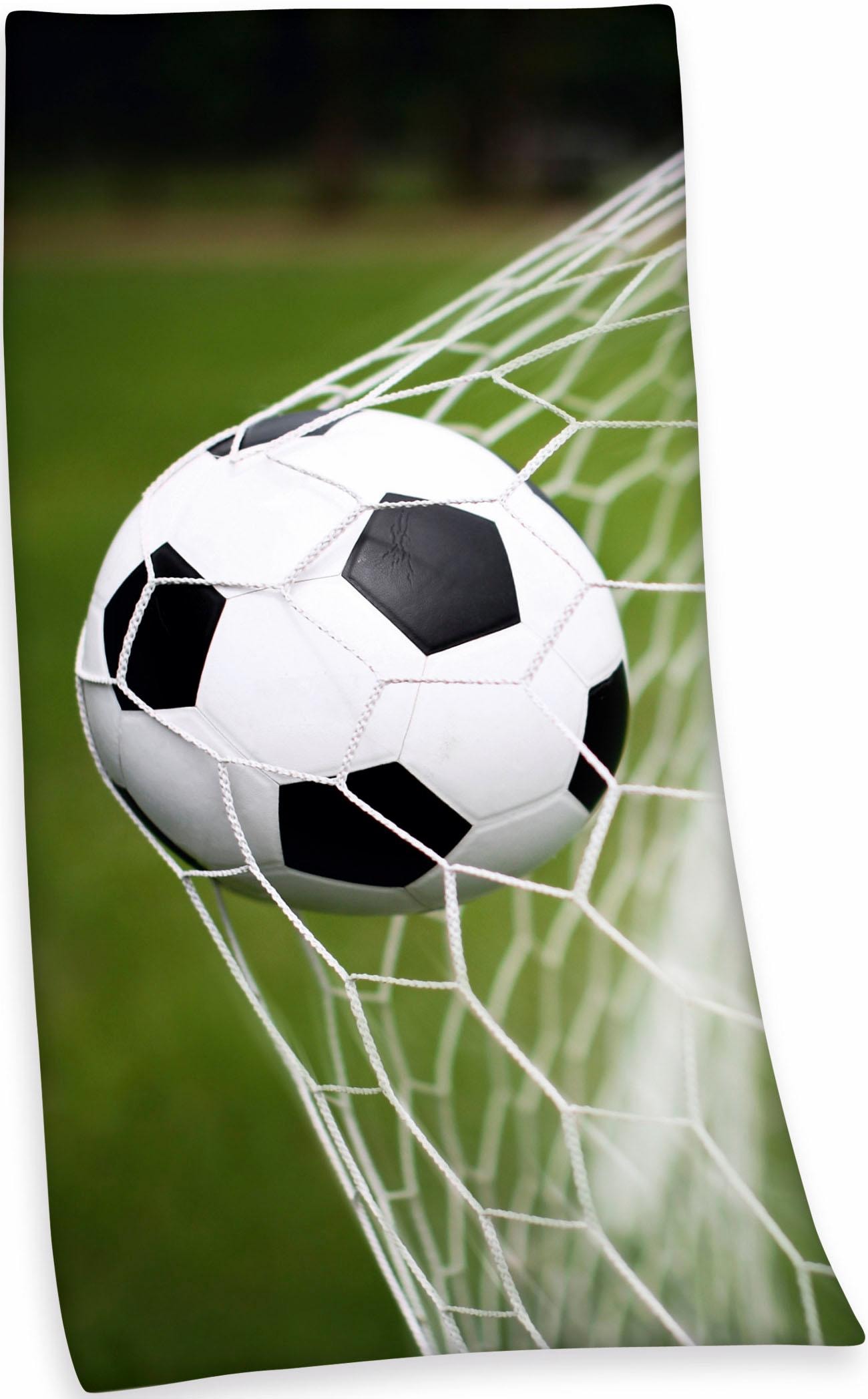 mit | (1 online Fussballmotiv St.), shoppen »Fussball«, Herding Badetuch Jelmoli-Versand