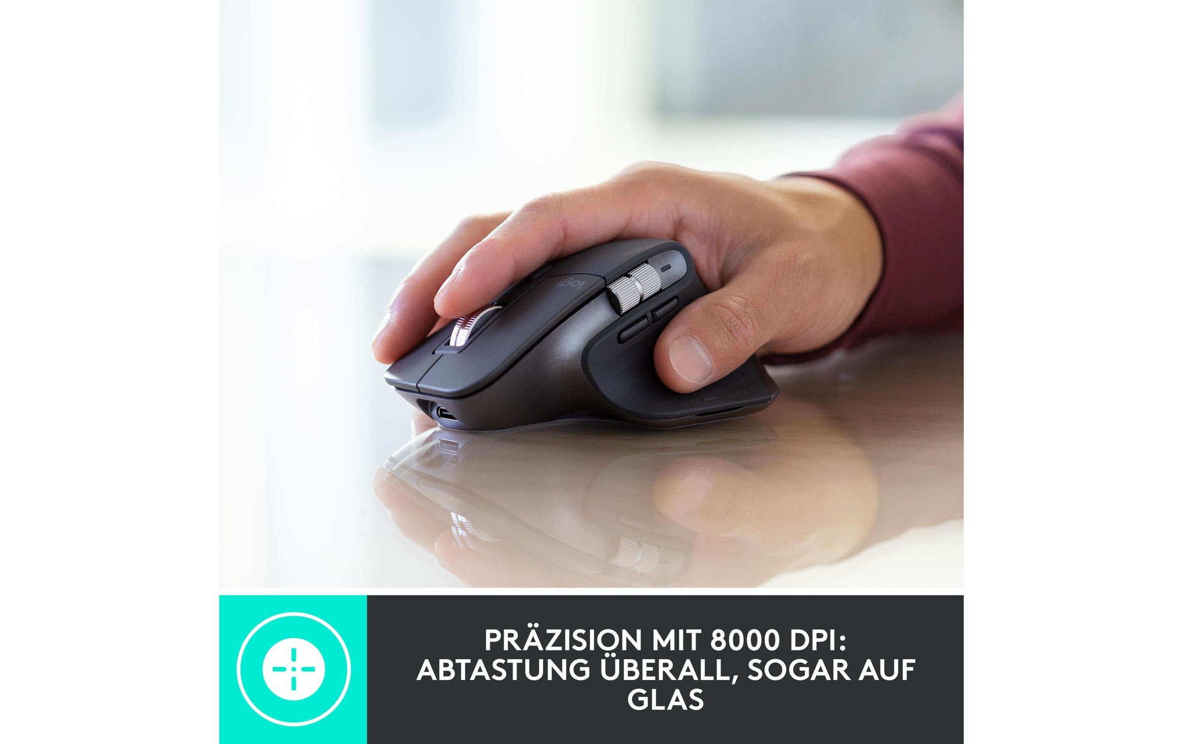 Logitech Tastatur- und Maus-Set »MX Keys Combo for Business 2. Gen«