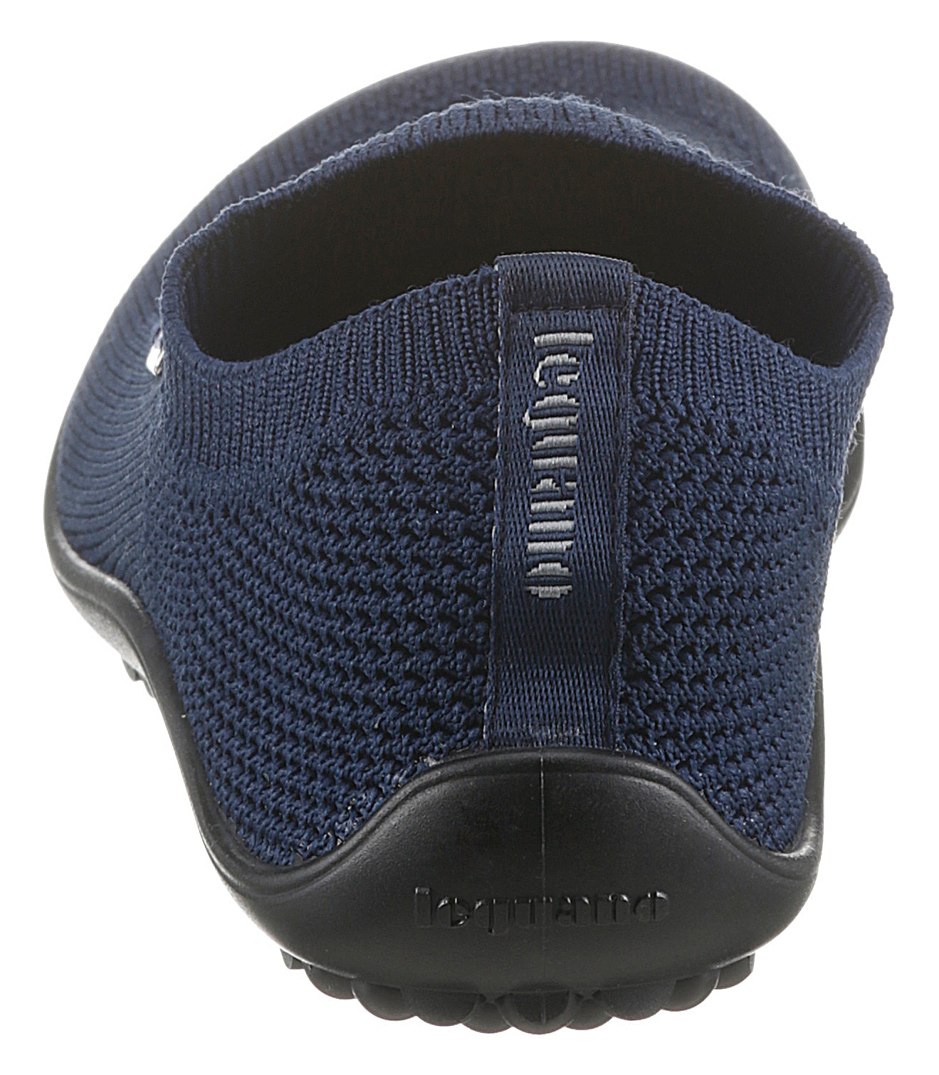 Leguano Barfussschuh »SCIO«, Slipper, Freizeitschuh, Bequemschuh mit seitlichem Logo-Emblem