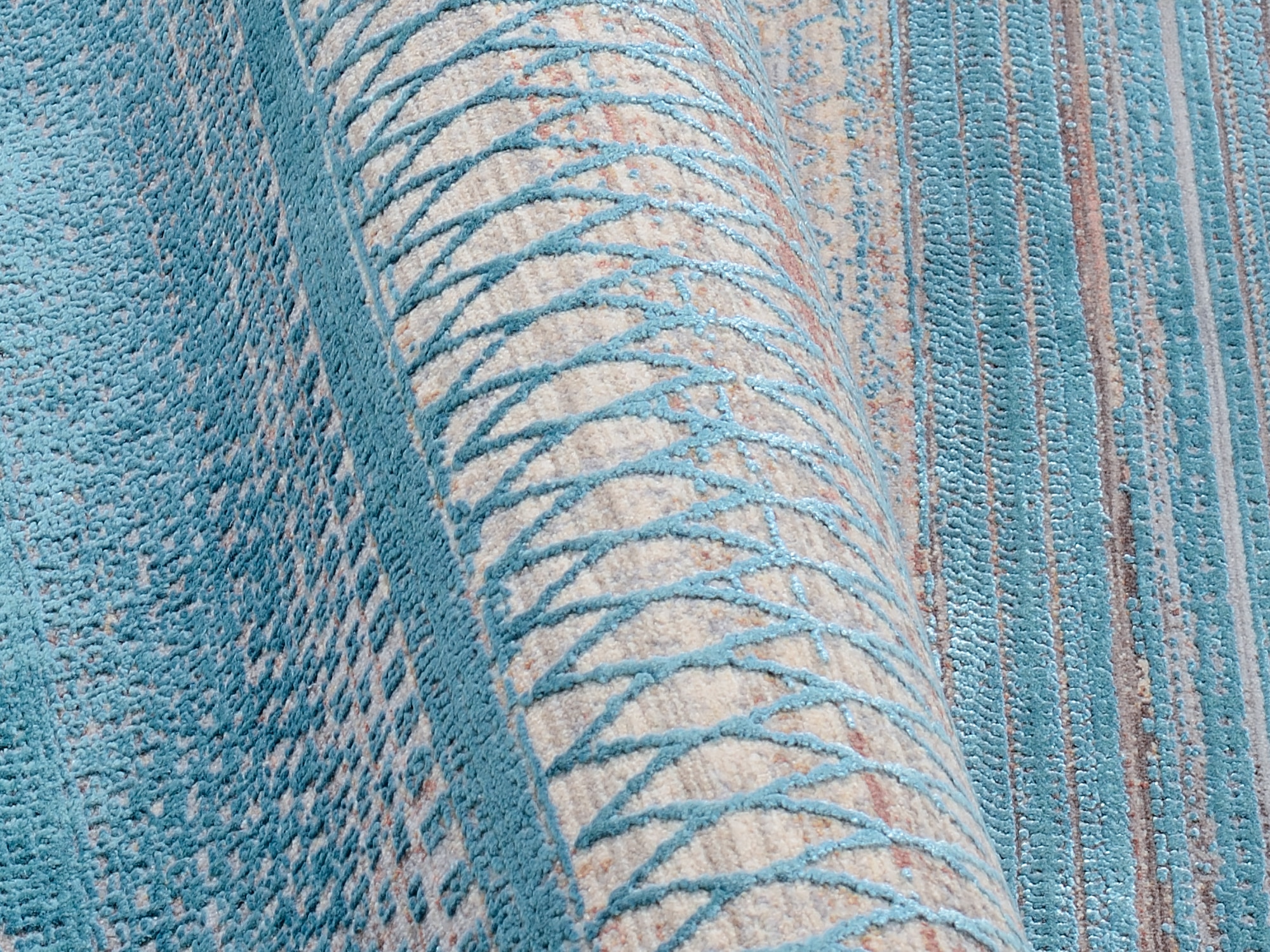 OCI DIE TEPPICHMARKE Teppich »FARBEN MASTER«, rechteckig, 8 mm Höhe, Klassisches Muster, eingefasst, in 3-D-Optik