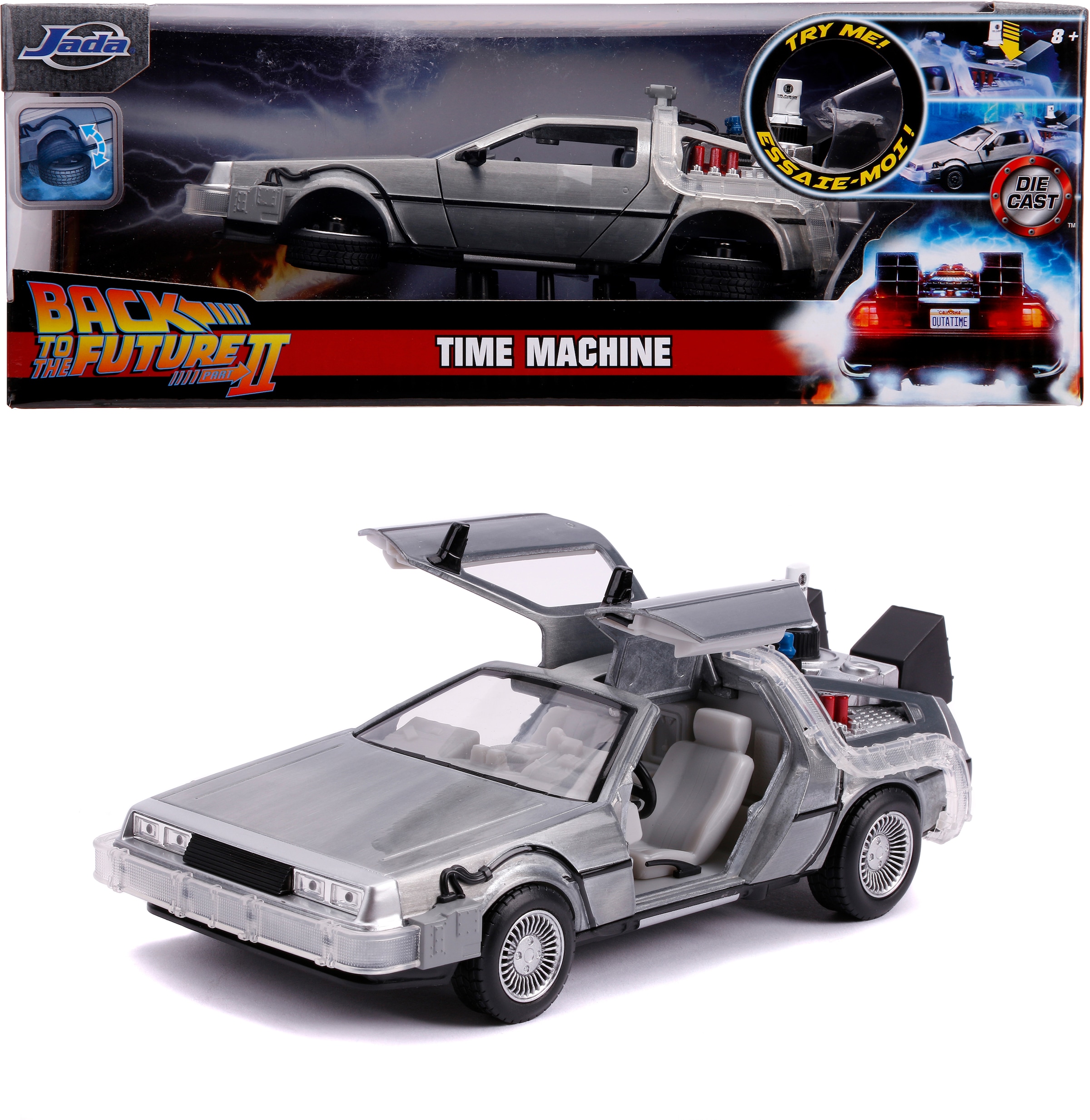 JADA Spielzeug-Auto »Time Machine, Back to the Future 2«