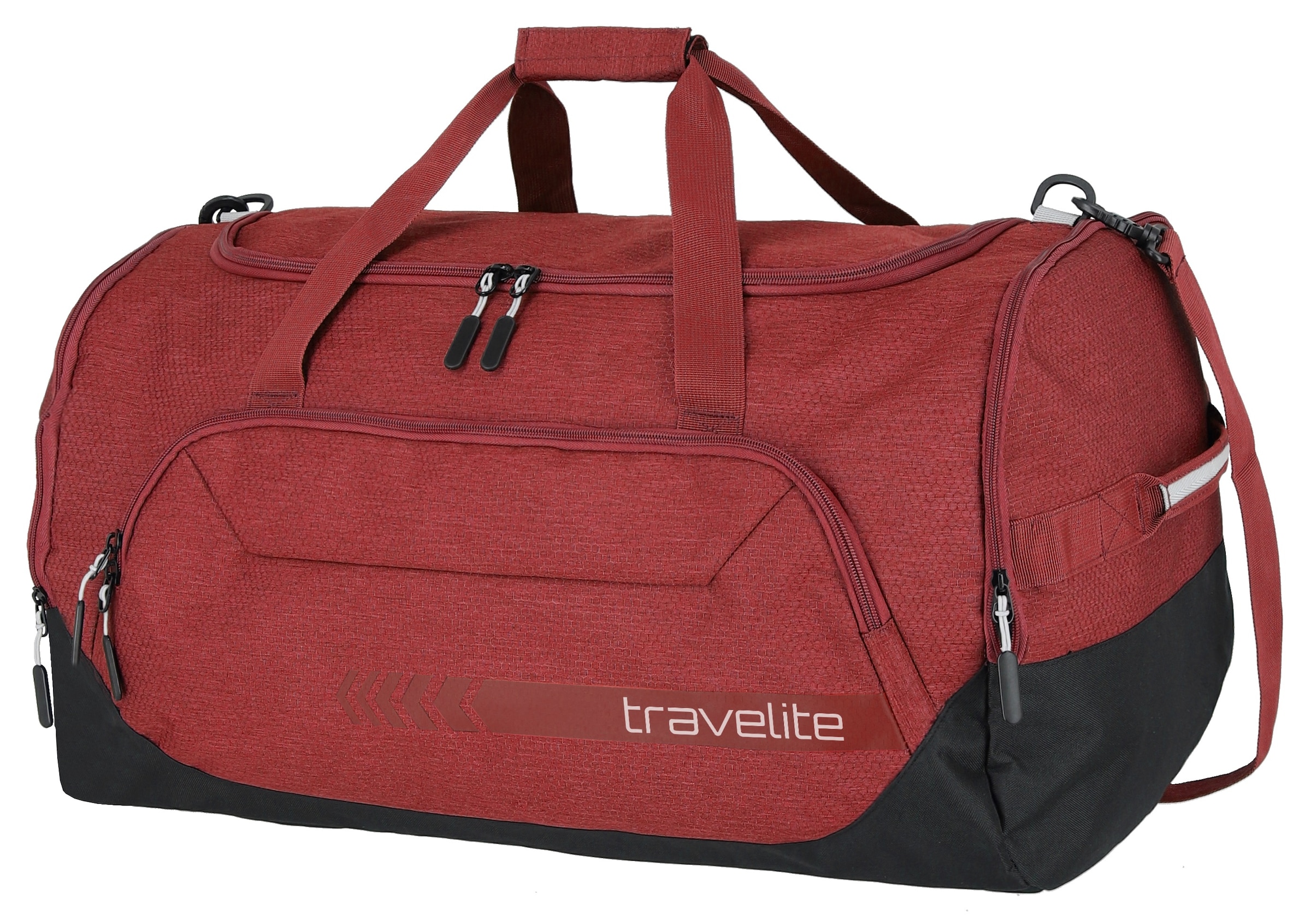 travelite Reisetasche »KICK OFF, verschiedene Grössen und Farben«, Reisegepäck Sporttasche Freizeittasche mit Aufsteckfunktion