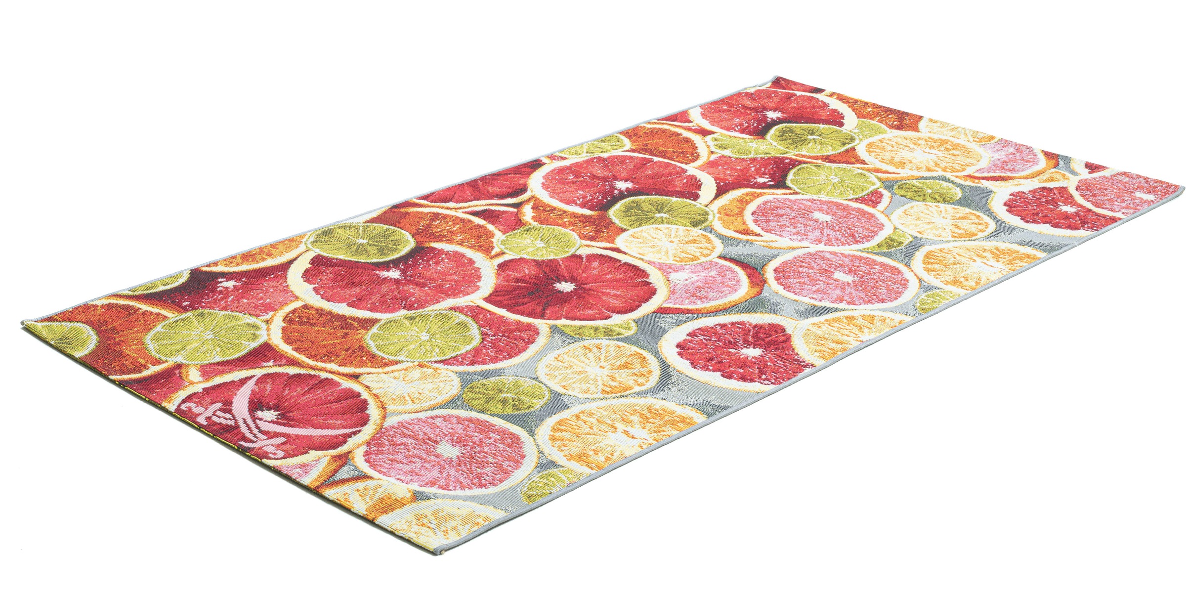 Sansibar Teppich »Rantum Beach 003«, rechteckig, 5 mm Höhe, Flachgewebe, modernes Sommer Design, In- und Outdoor geeignet