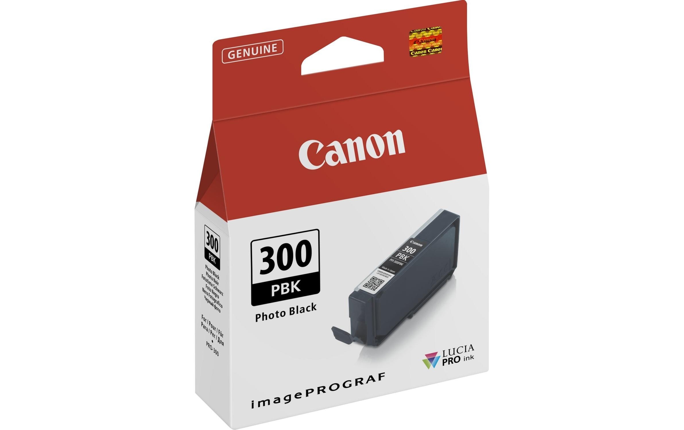 Canon Tintenpatrone »PFI-300PBK / 4193C001 Fotoschwarz«