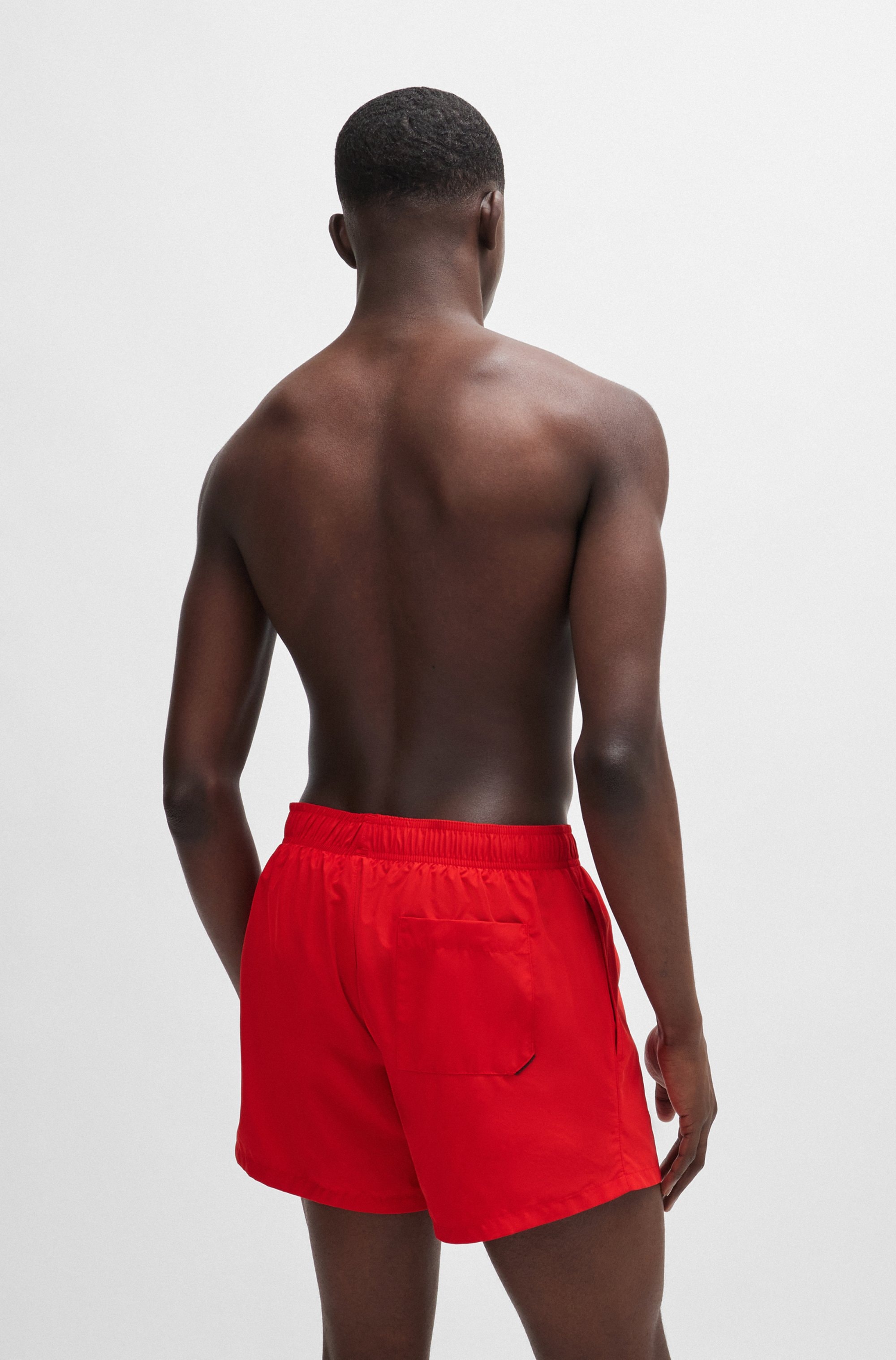 HUGO Underwear Badeshorts »ABAS«, seitlich mit grossem HUGO Logo-Print