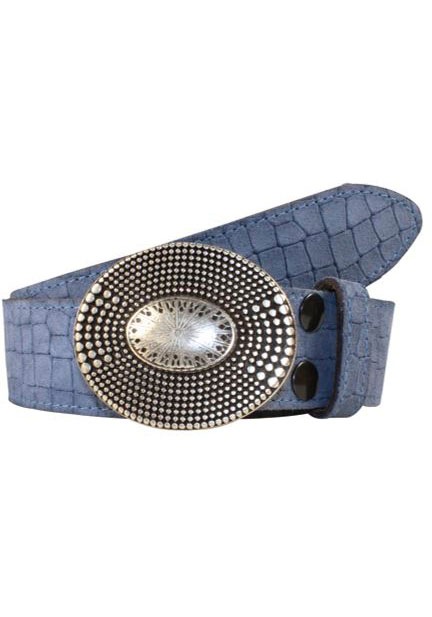 Rettungsring Gürtel Ledergürtel mit austauschbarer Schliesse "Infinity Dots"