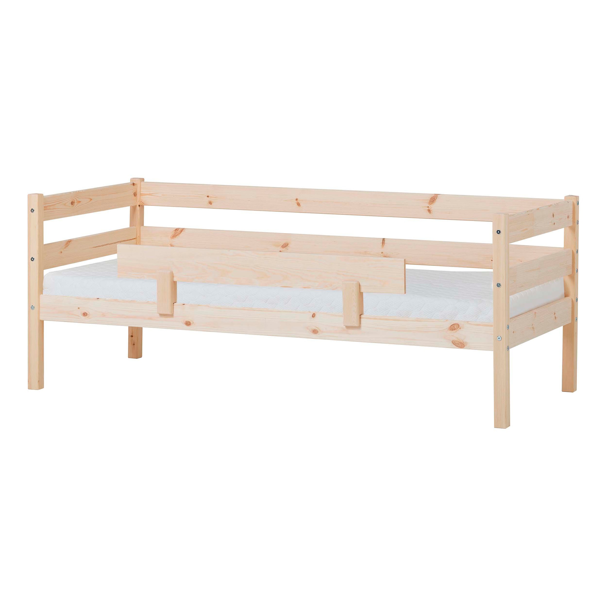 Hoppekids Einzelbett »ECO Comfort Kinderbett, Kiefer Massivholz, Jugendbett inkl. Rollrost« 70x160 cm, wahlweise in verschieden Farben/ Matratze/ Absturzsicherung