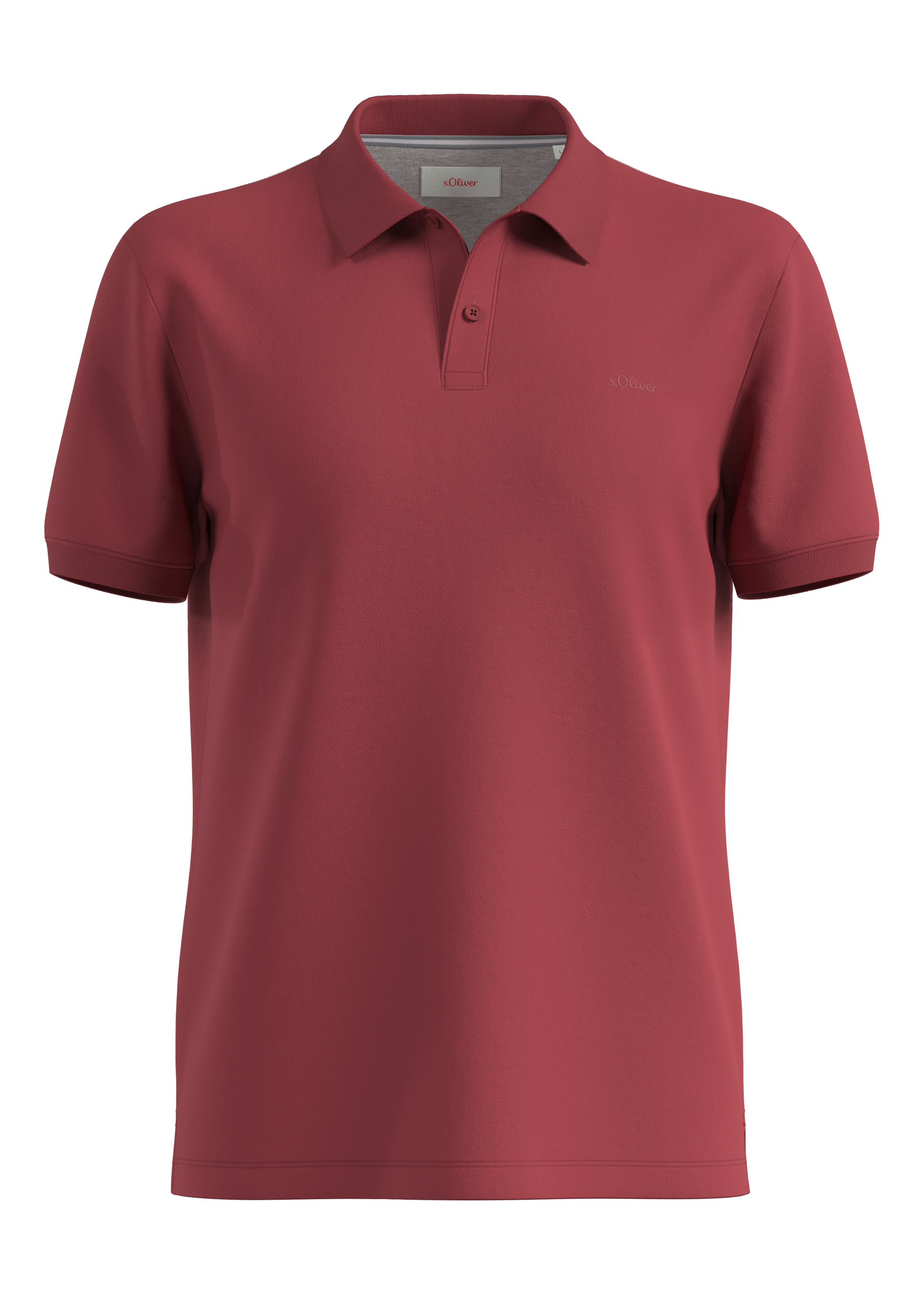 s.Oliver Poloshirt, mit Logostickerei