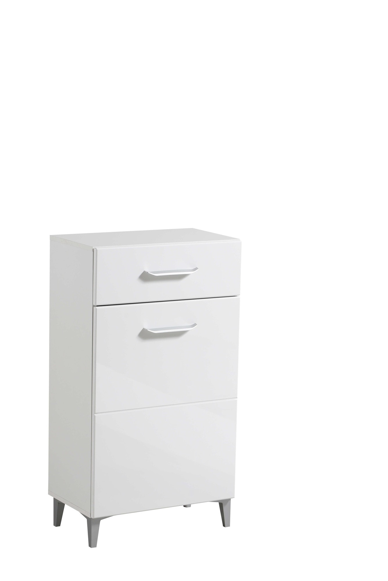 INOSIGN Schuhschrank »Belfort, Schuhkommode, Schuhregal, Höhe 105 cm«, in Opaque Weiss mit MDF-beschichtet Fronten, modernes Design